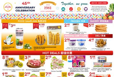 Lucky Supermarket (Edmonton) Flyer July 24 to 30