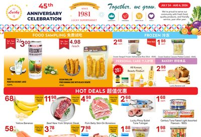Lucky Supermarket (Winnipeg) Flyer July 24 to 30