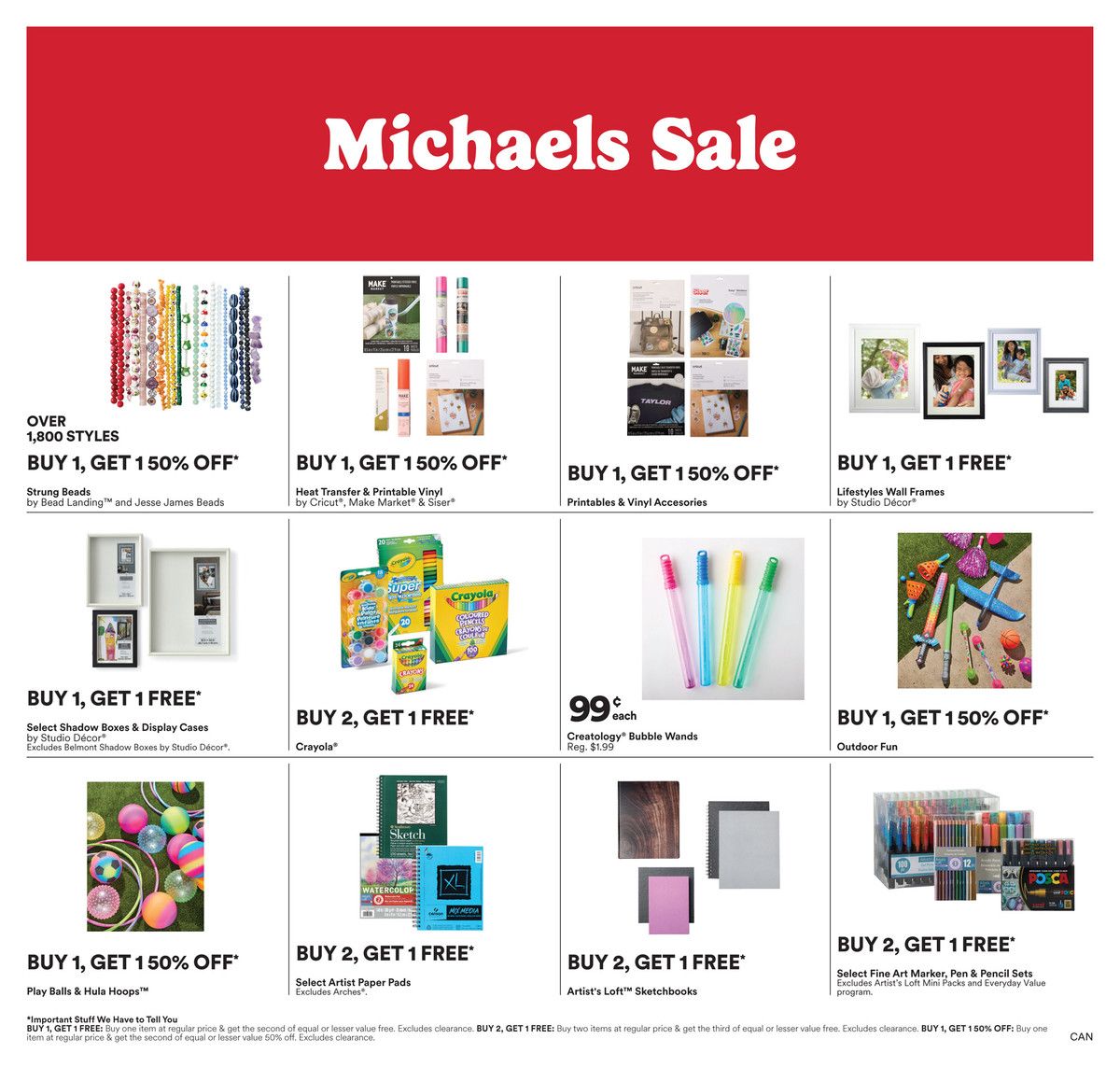 Michael's Flyer July 24 to 30 
