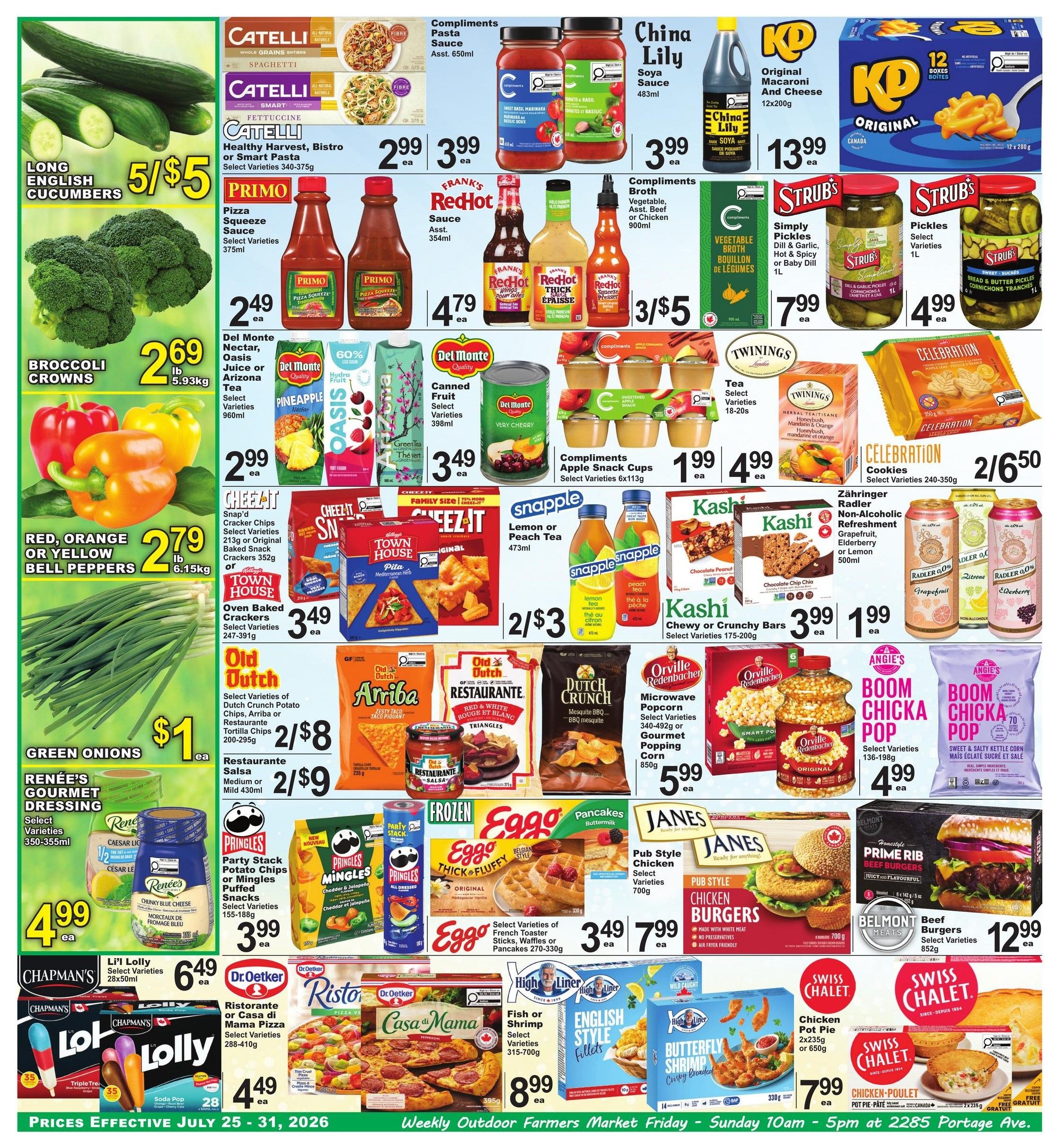 Food Fare Flyer July 25 to 31