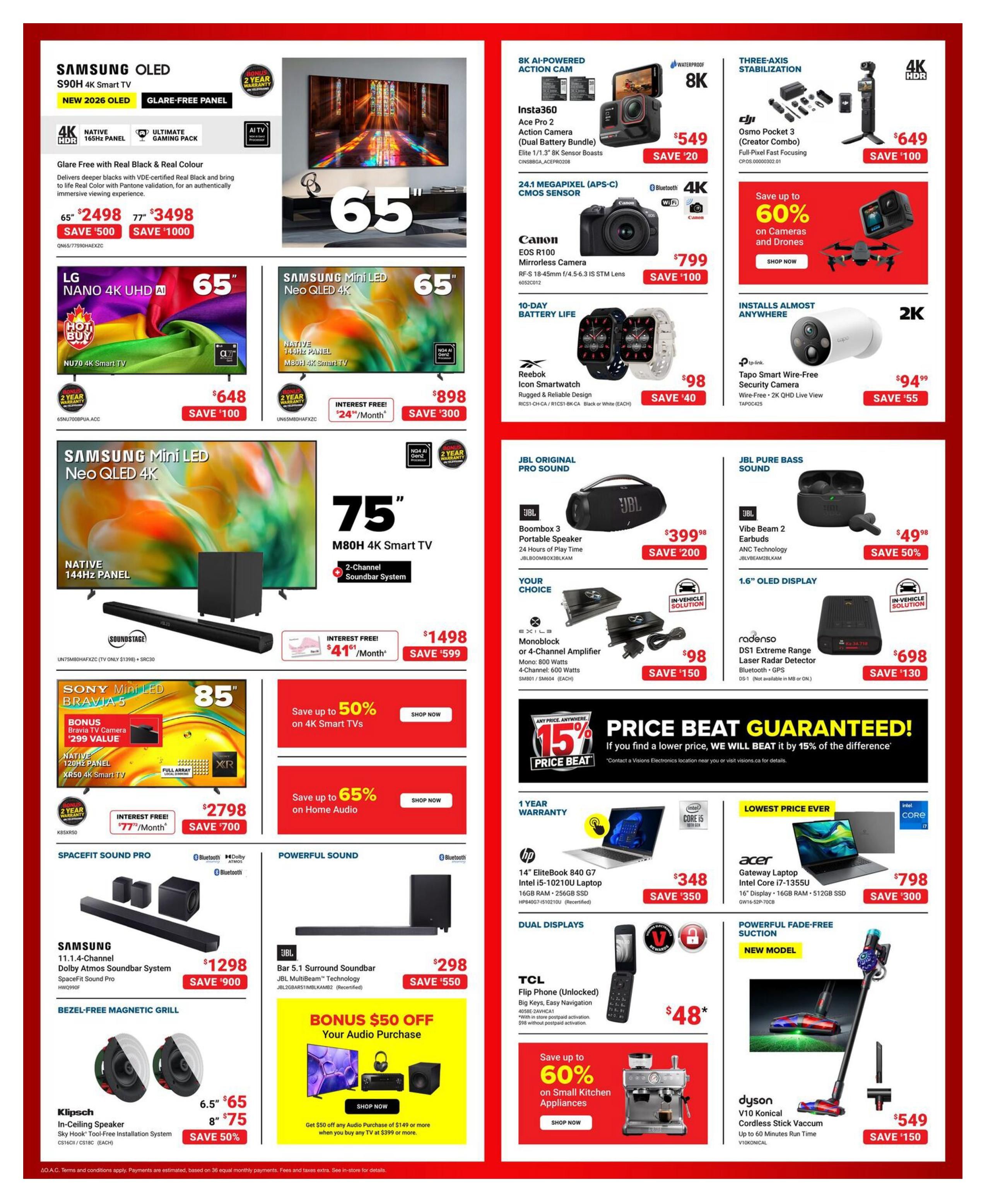 Visions Electronics Flyer July 24 to 30