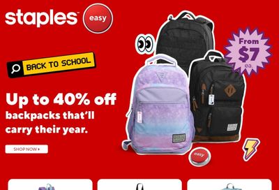 Staples Flyer July 24 to 30