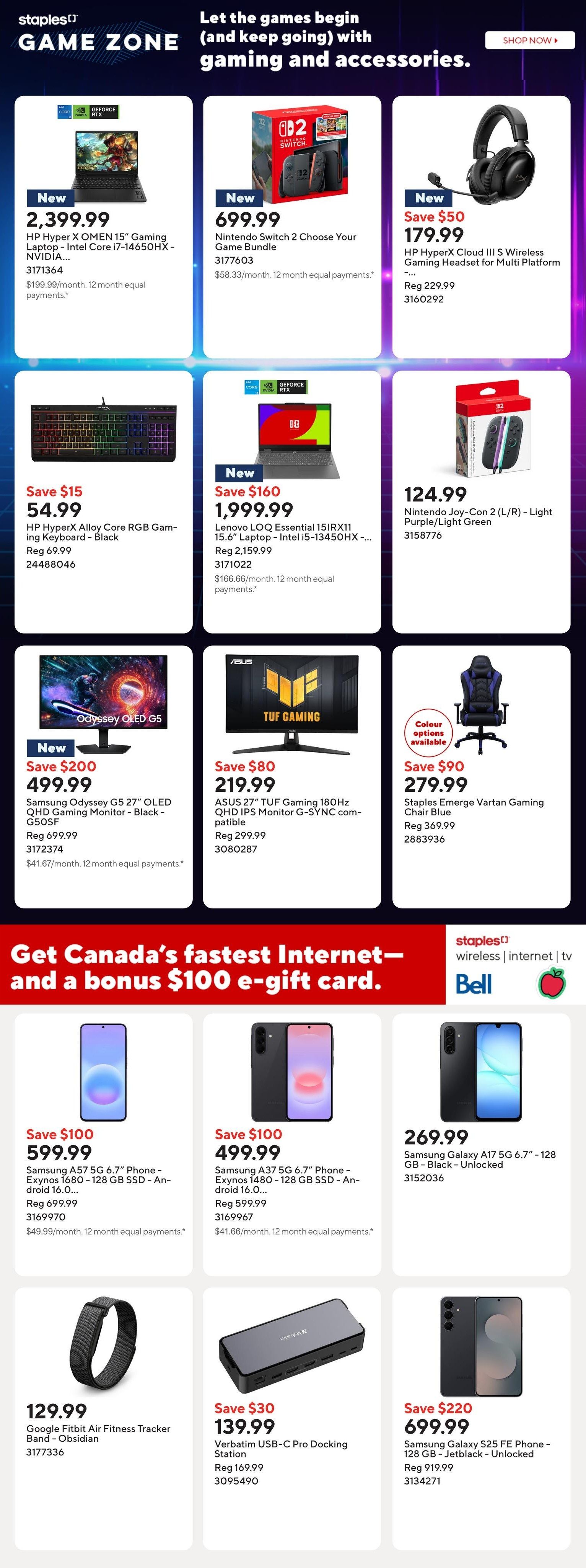 Staples Flyer July 24 to 30