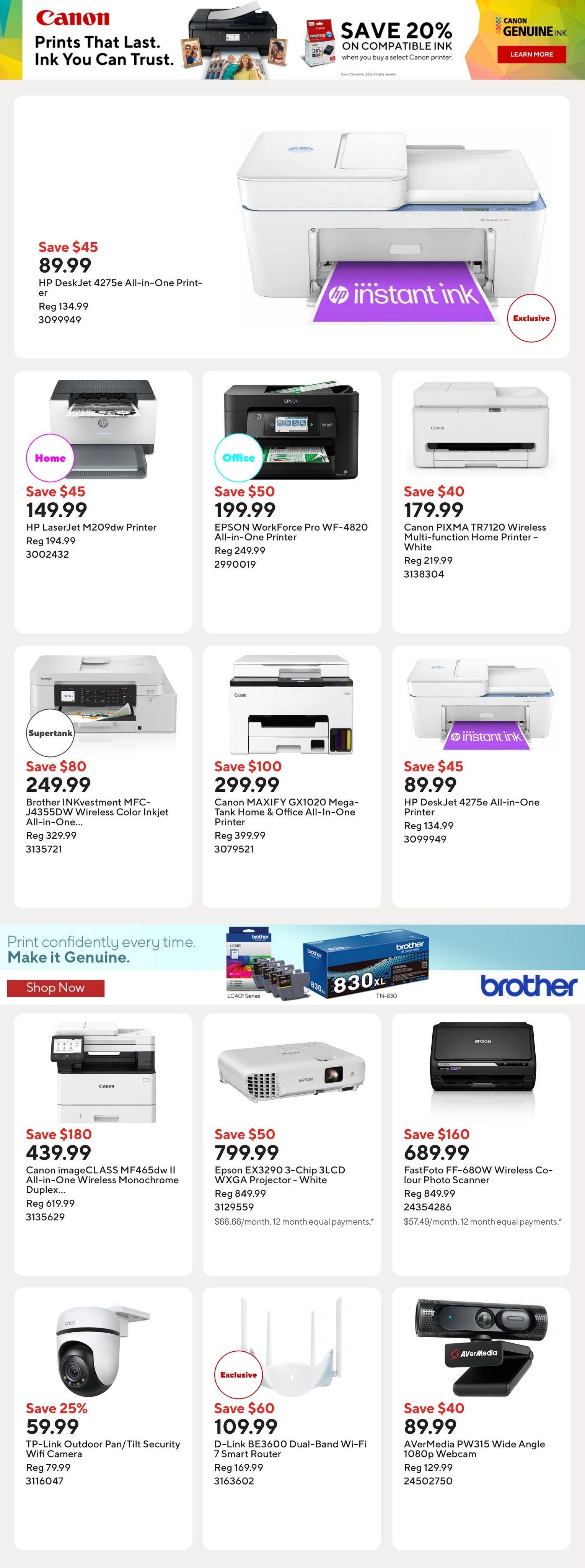 Staples Flyer July 24 to 30