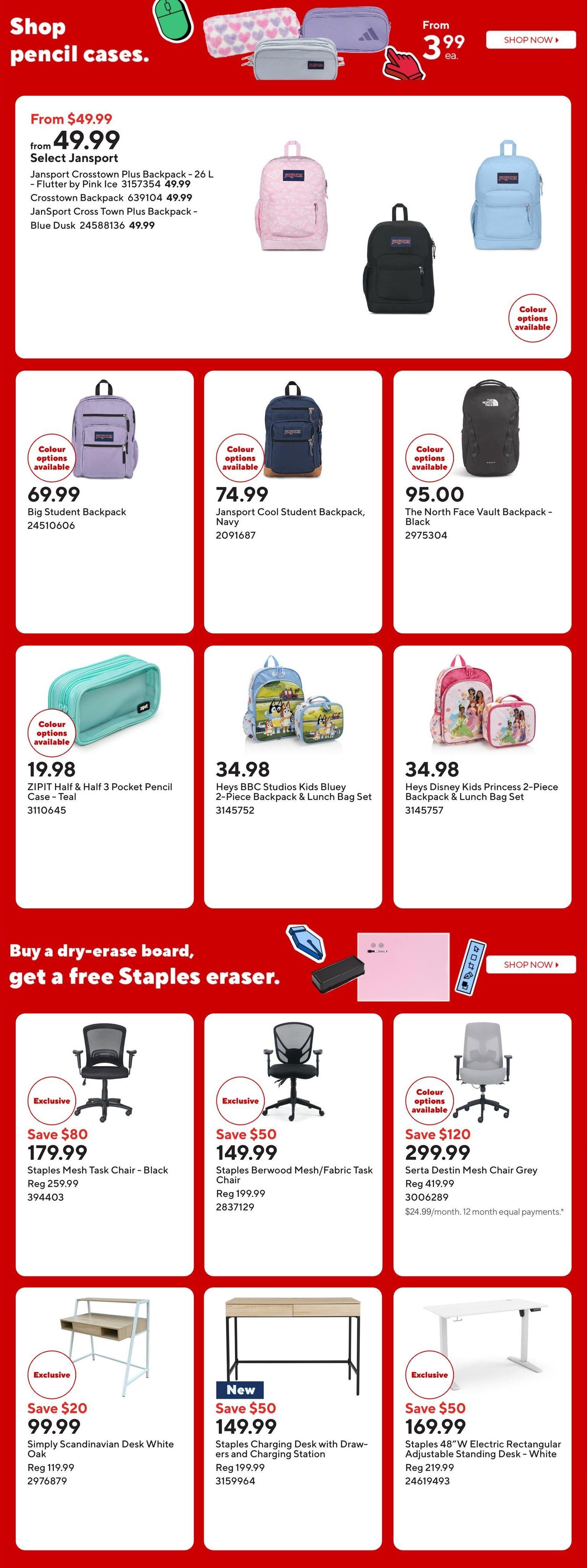 Staples Flyer July 24 to 30