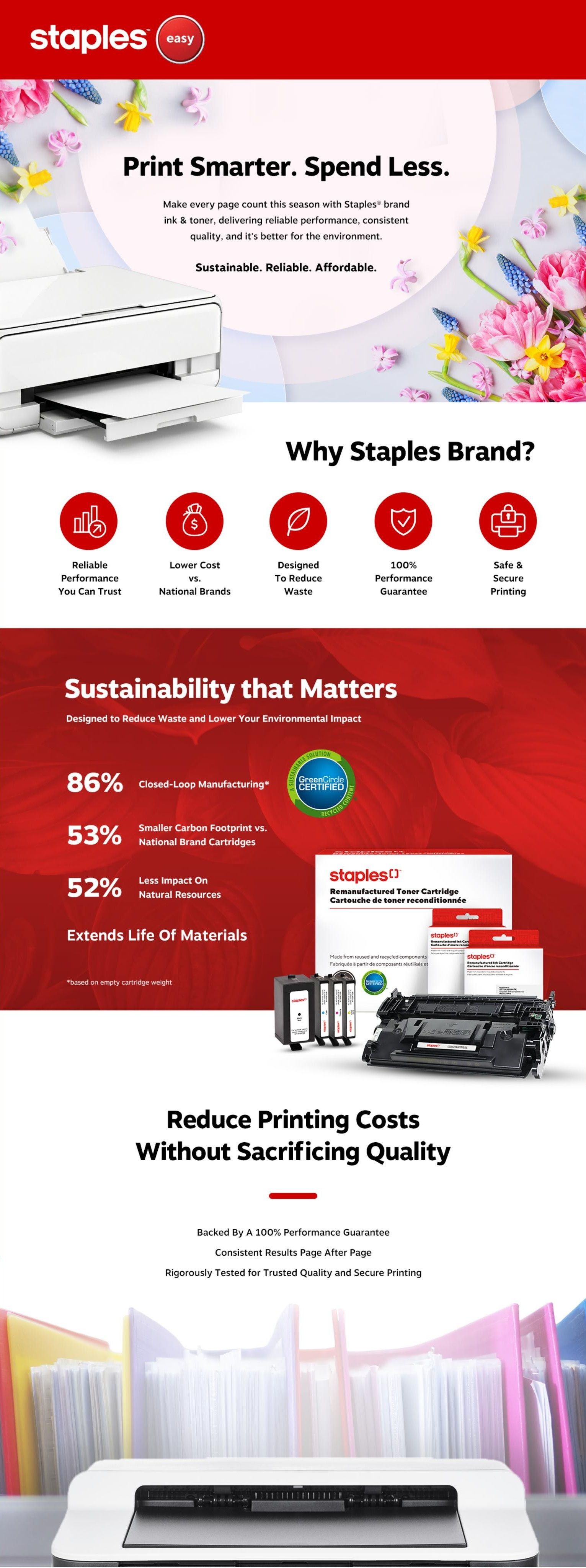 Staples Flyer July 24 to 30