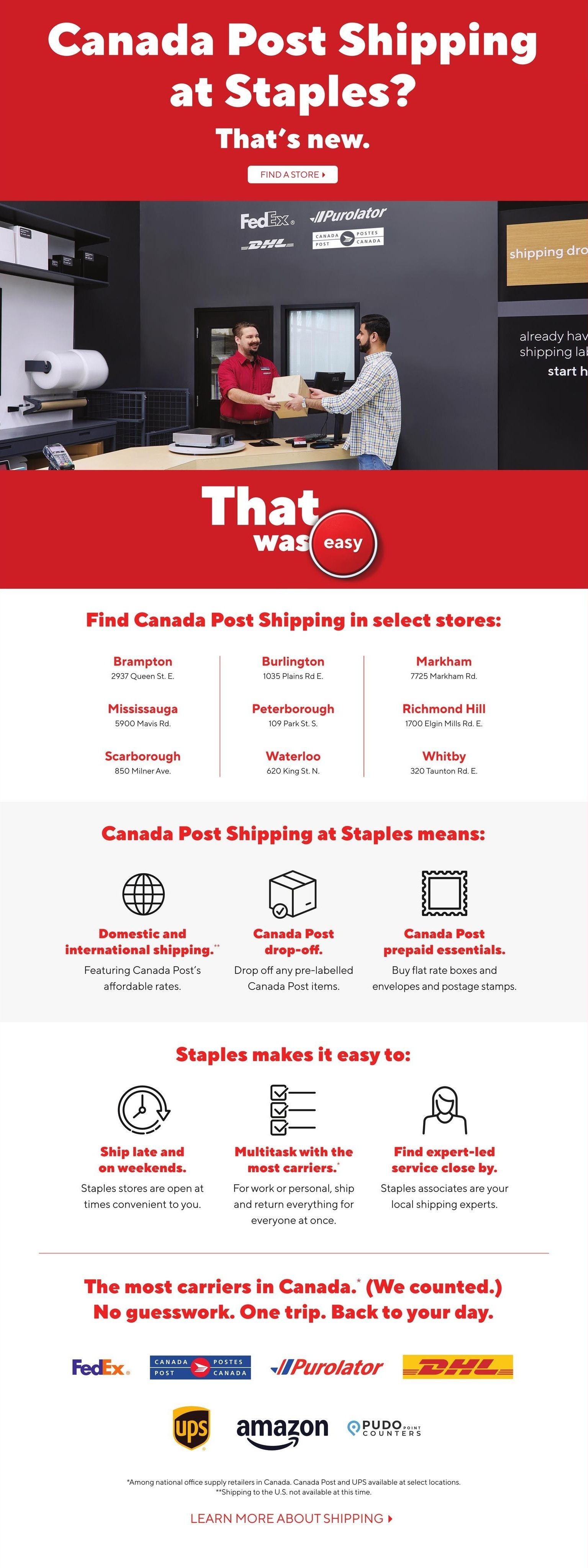 Staples Flyer July 24 to 30