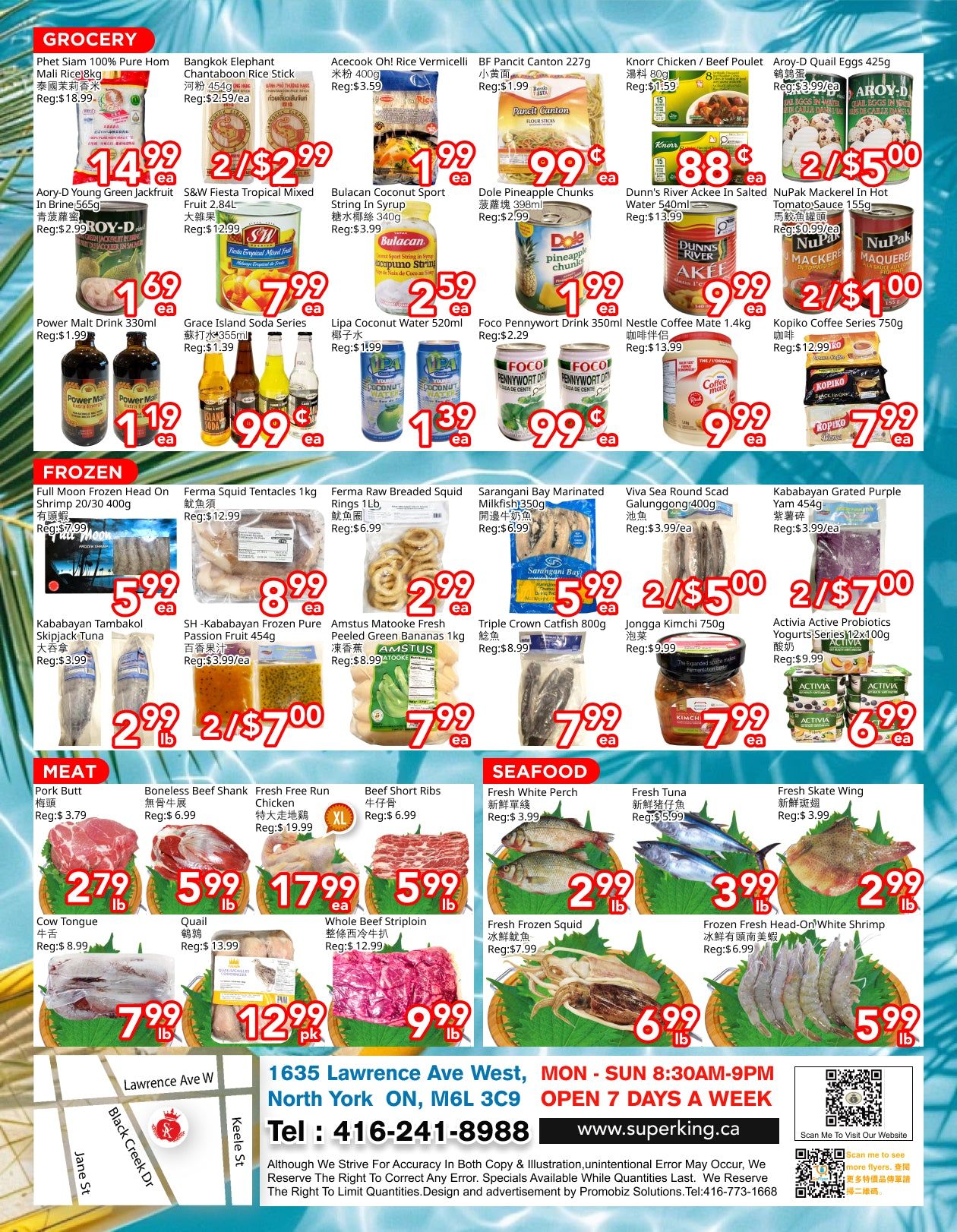 Superking Supermarket (North York) Flyer July 24 to 30