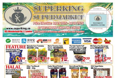 Superking Supermarket (London) Flyer July 24 to 30
