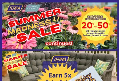 Terra Greenhouses Flyer July 24 to 30