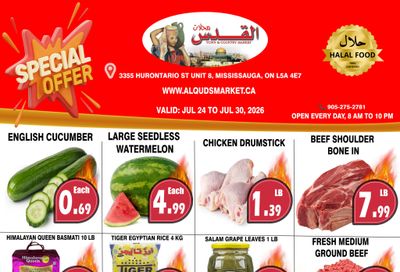 Al-Quds Supermarket Flyer July 24 to 30
