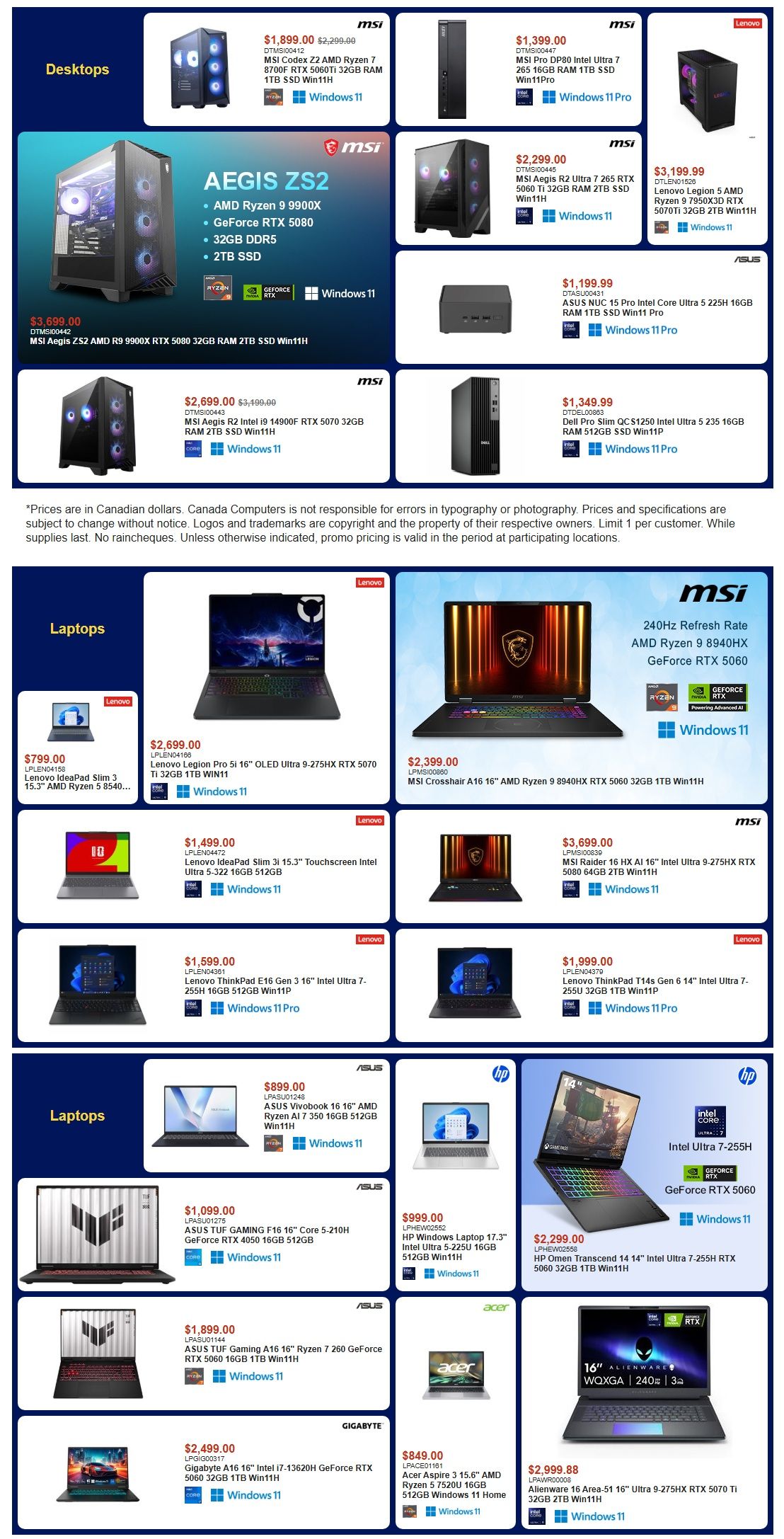 Canada Computers Flyer July 24 to 30