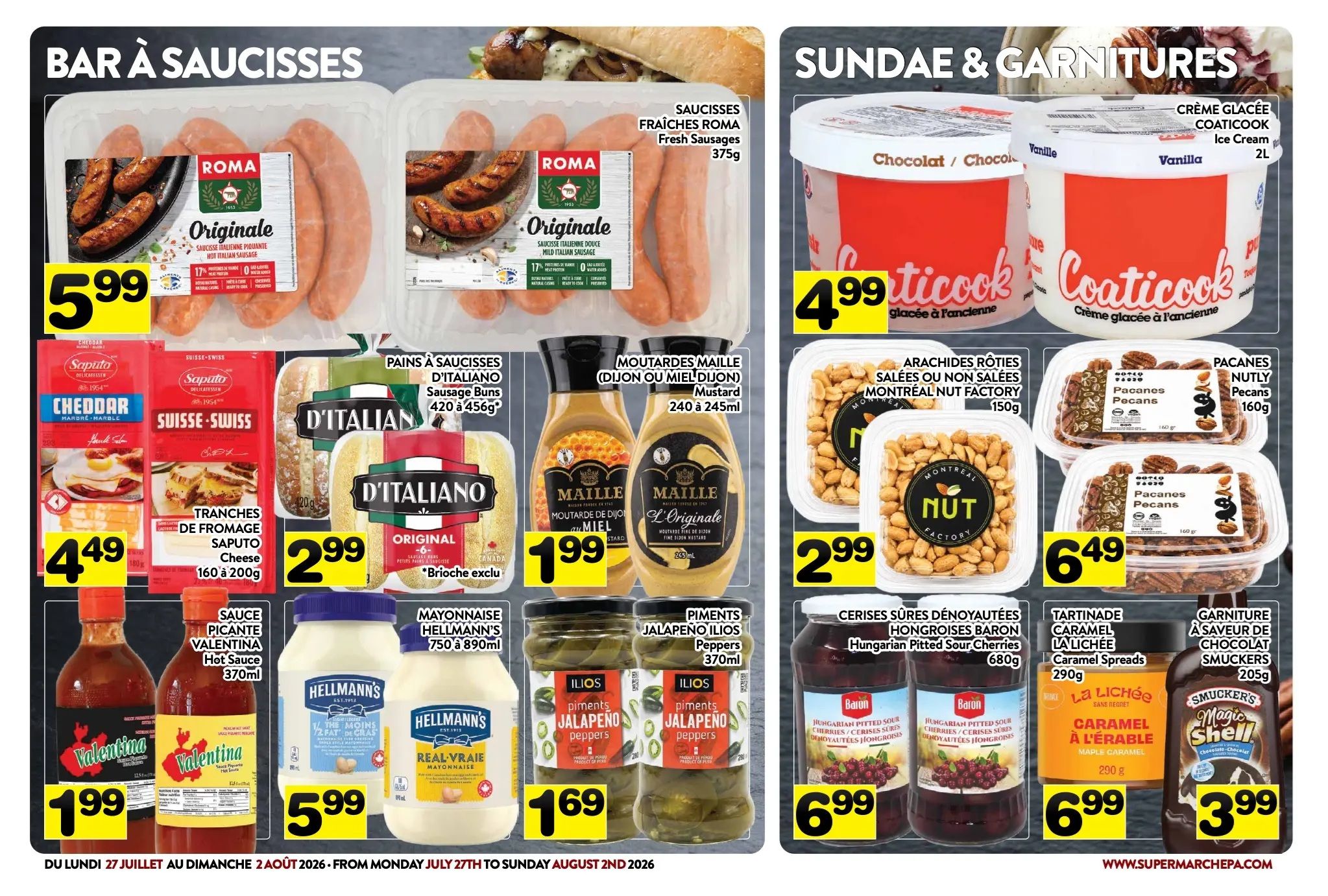 Supermarche PA Flyer July 27 to August 2