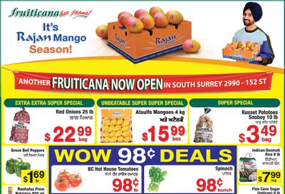 Fruiticana (Greater Vancouver) Flyer July 24 to 29