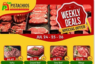 Pistachios Supermarket Flyer July 24 to 29