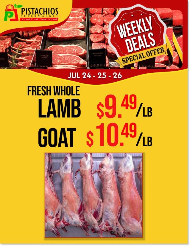 Pistachios Supermarket Flyer July 24 to 29