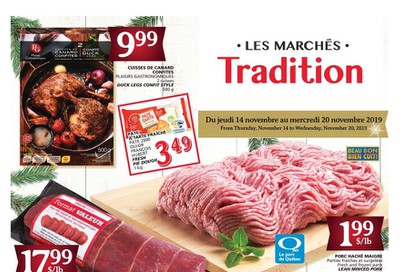 Marche Tradition (QC) Flyer November 14 to 20