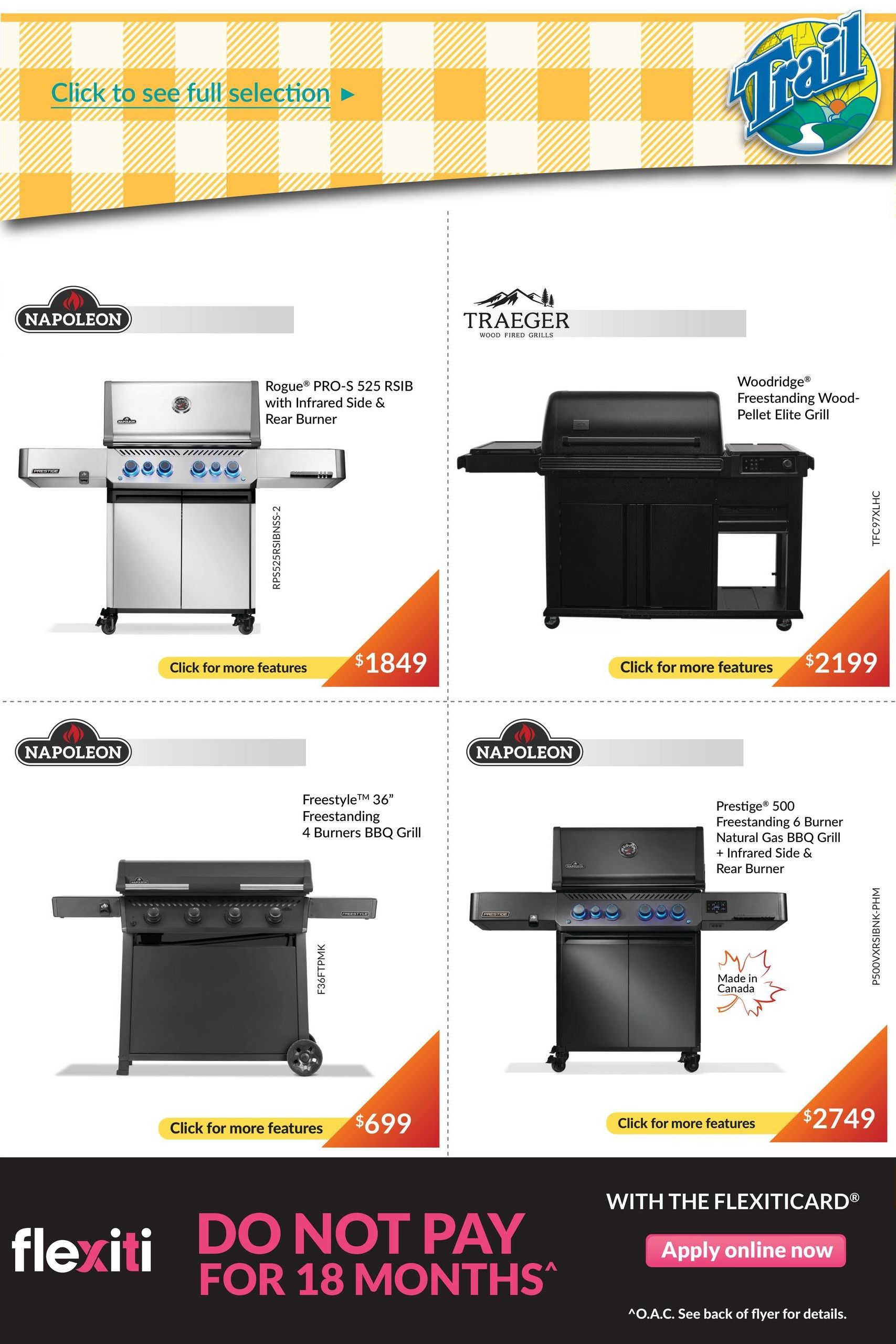 Trail Appliances (AB & SK) Flyer July 23 to August 31
