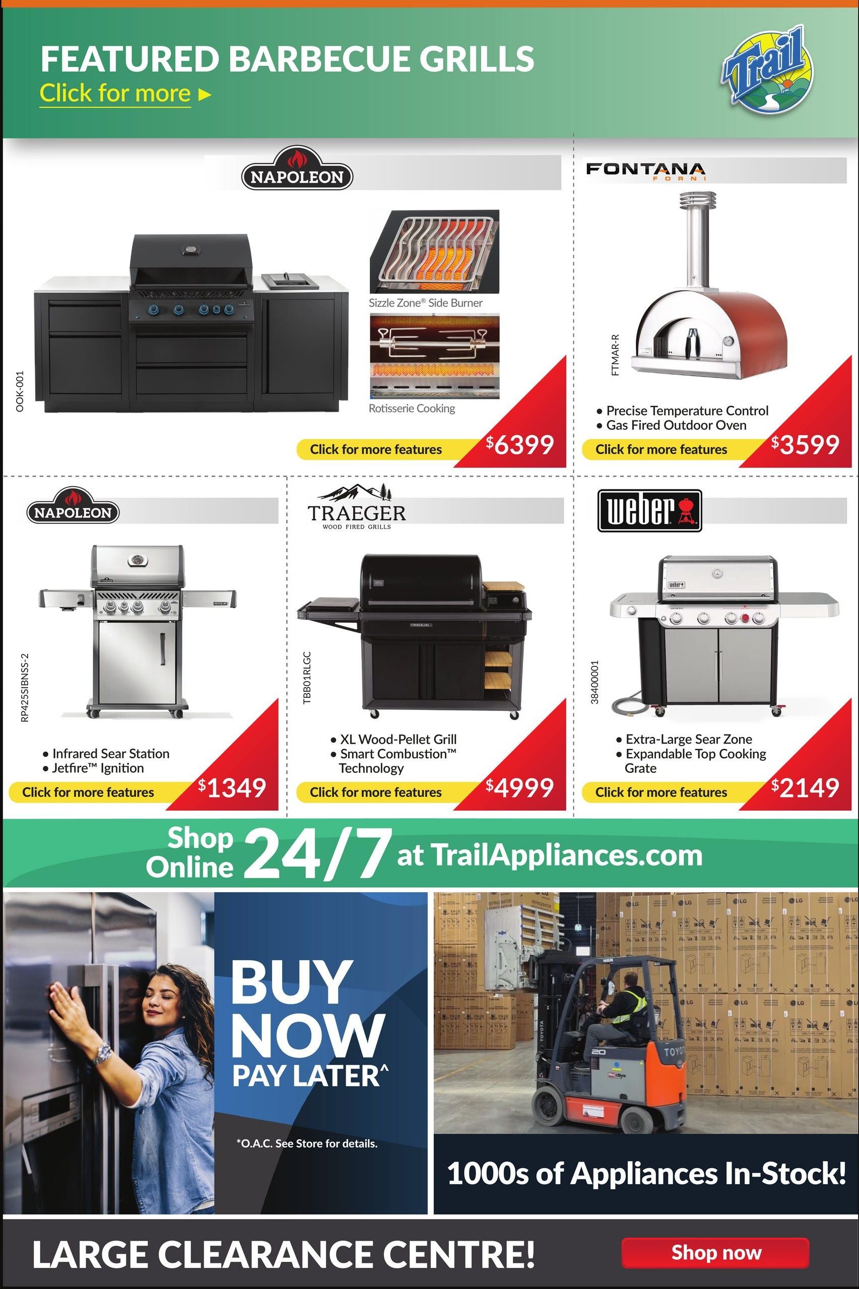 Trail Appliances (AB & SK) Flyer July 23 to 26