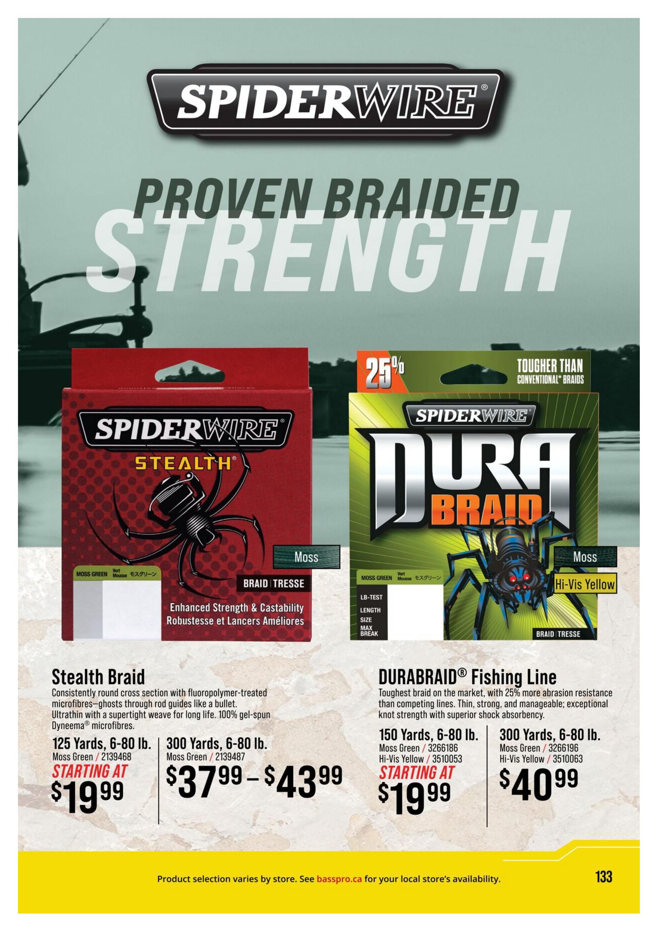 Cabela's 2026 Canada Fishing Master Catalogue July 25 to September 1