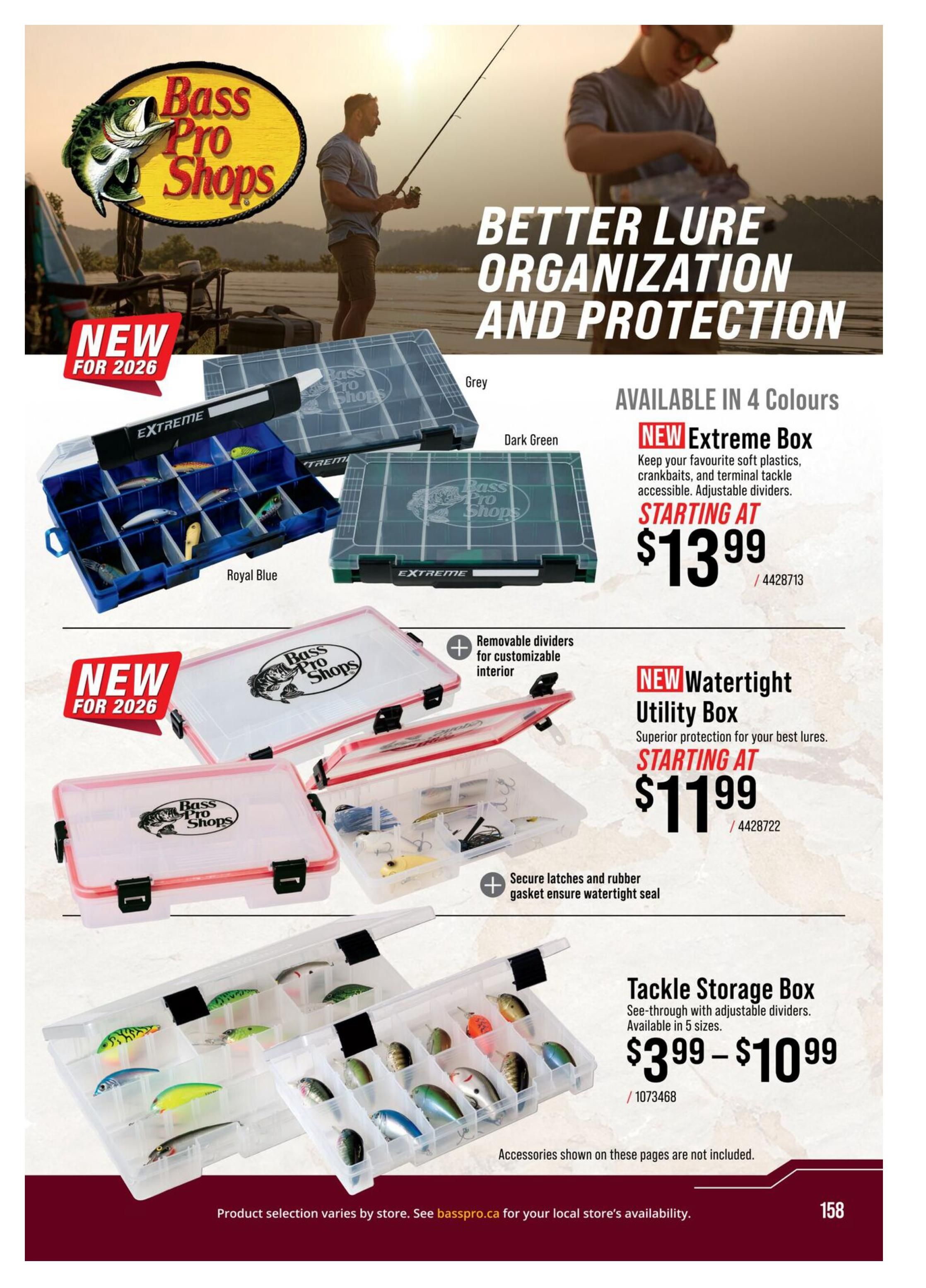 Cabela's 2026 Canada Fishing Master Catalogue July 25 to September 1