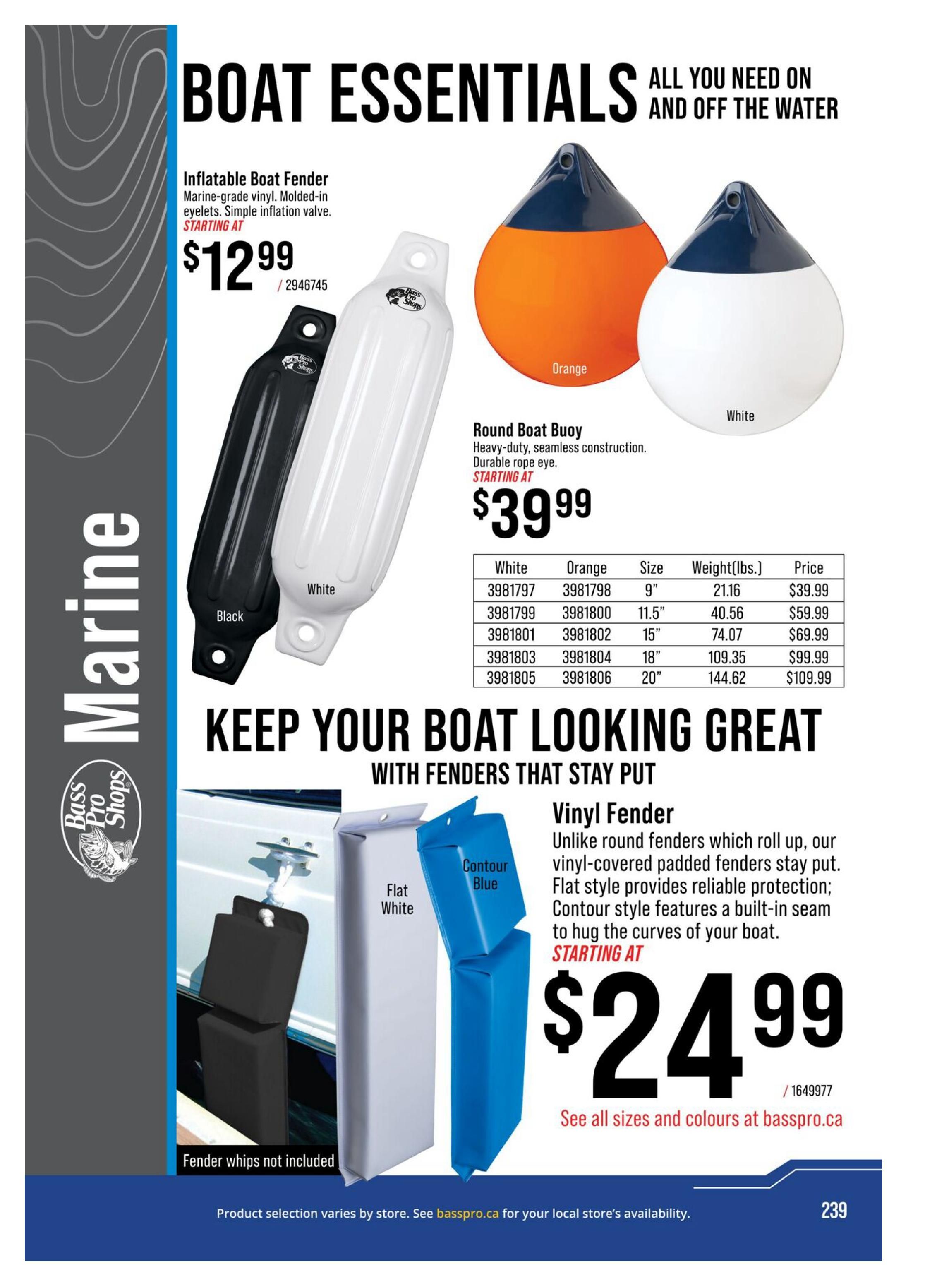 Cabela's 2026 Canada Fishing Master Catalogue July 25 to September 1