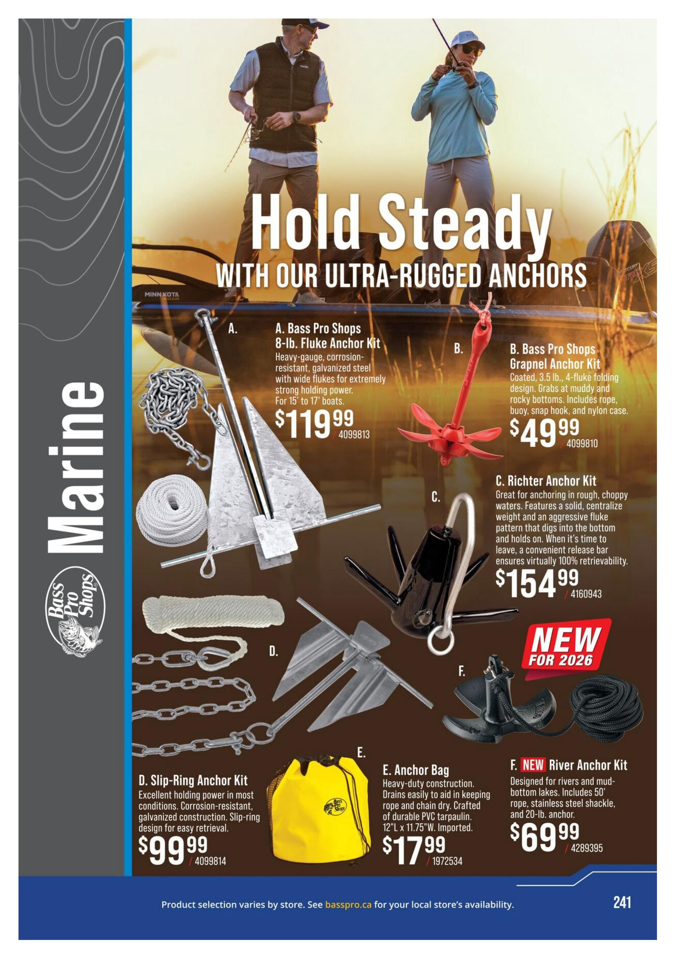 Cabela's 2026 Canada Fishing Master Catalogue July 25 to September 1