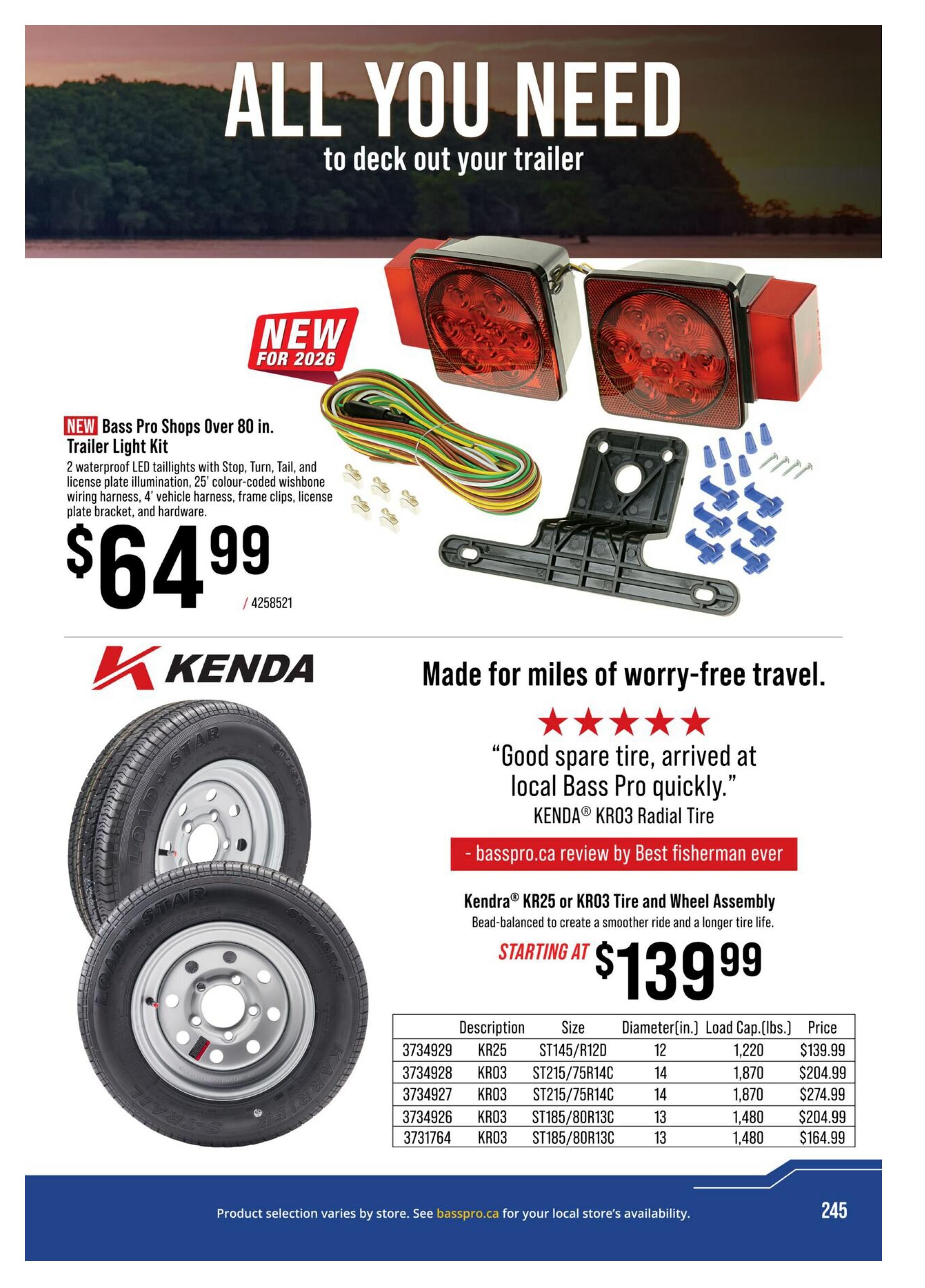 Cabela's 2026 Canada Fishing Master Catalogue July 25 to September 1