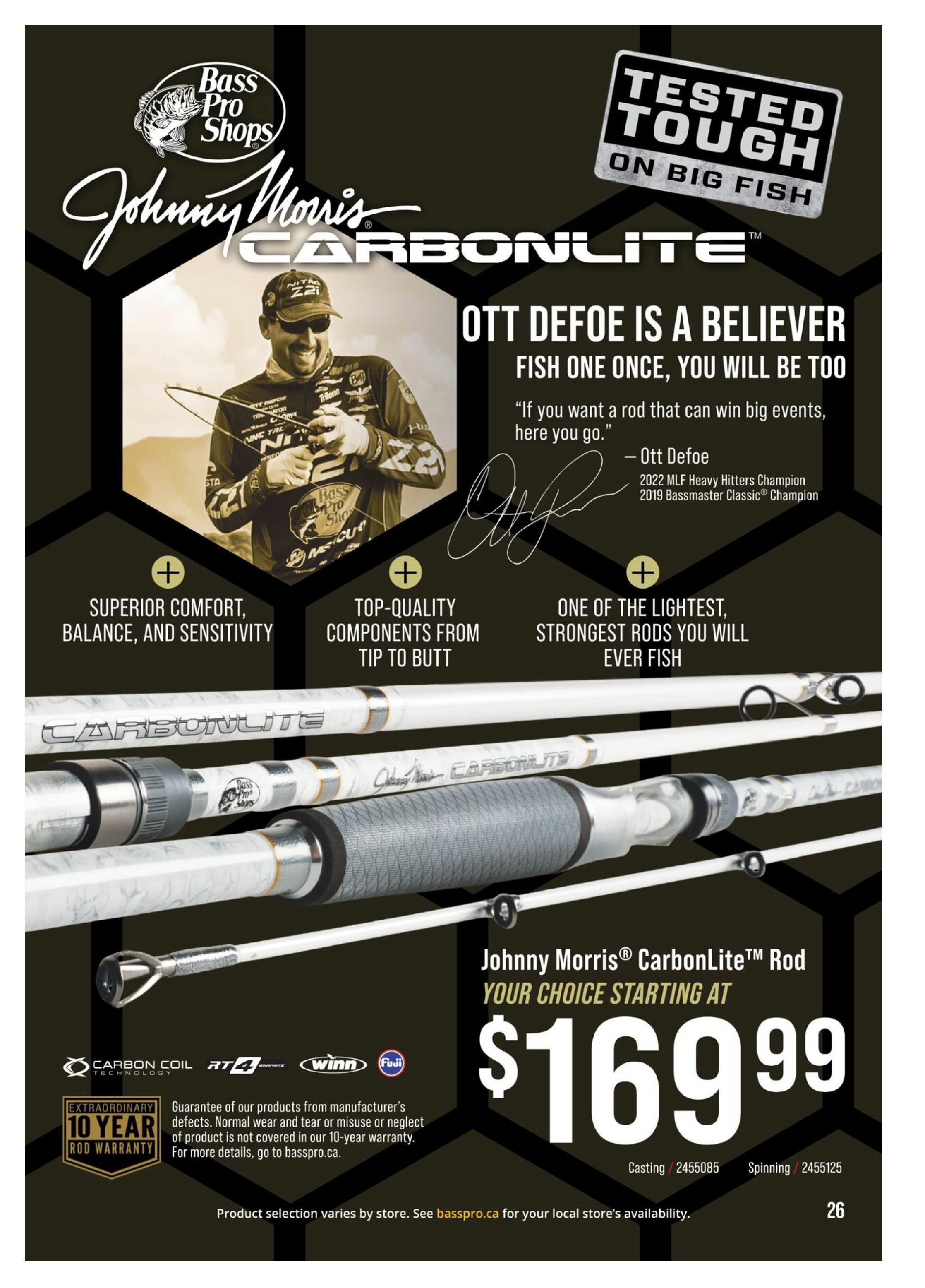 Cabela's 2026 Canada Fishing Master Catalogue July 25 to September 1