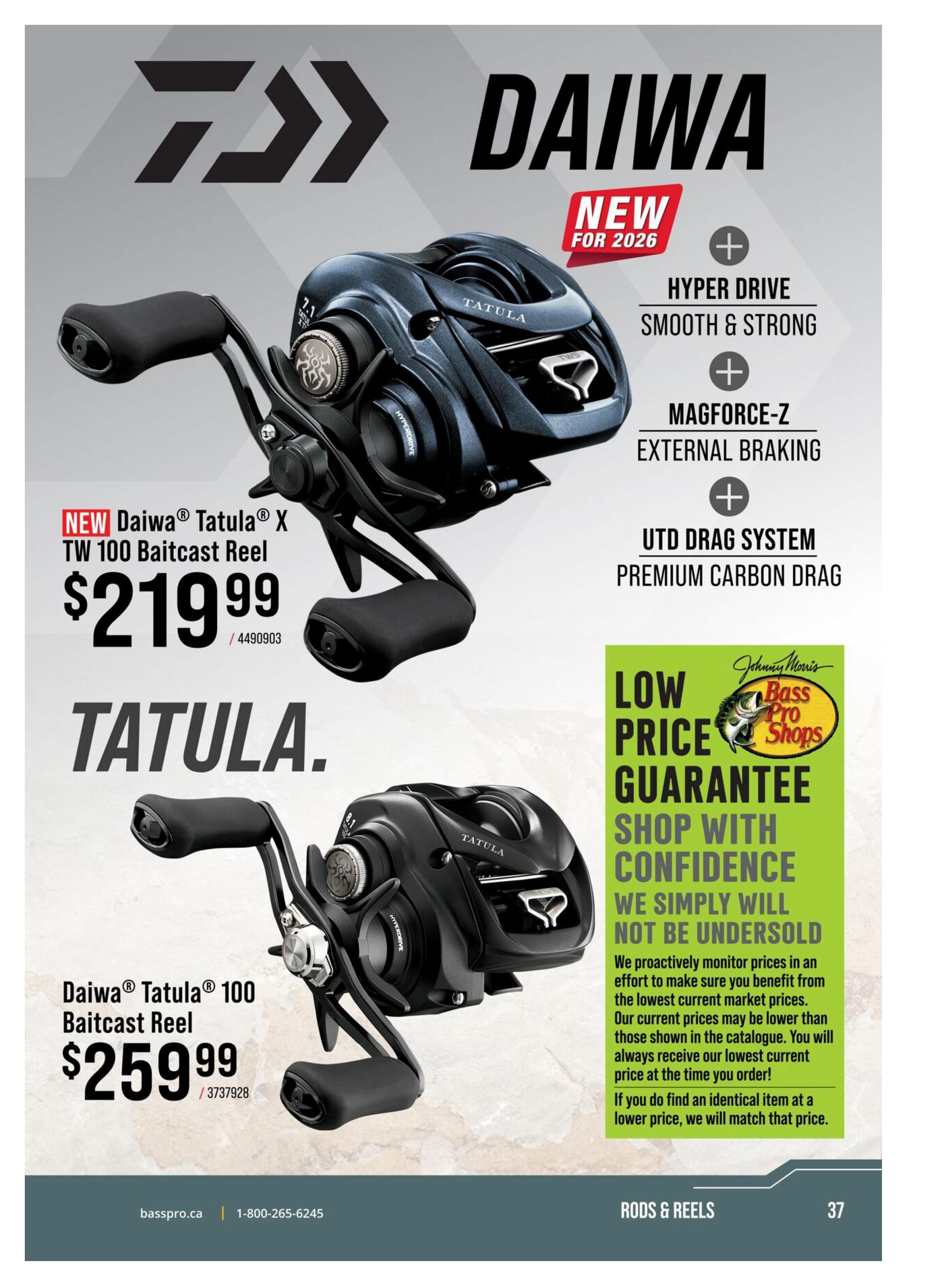 Cabela's 2026 Canada Fishing Master Catalogue July 25 to September 1