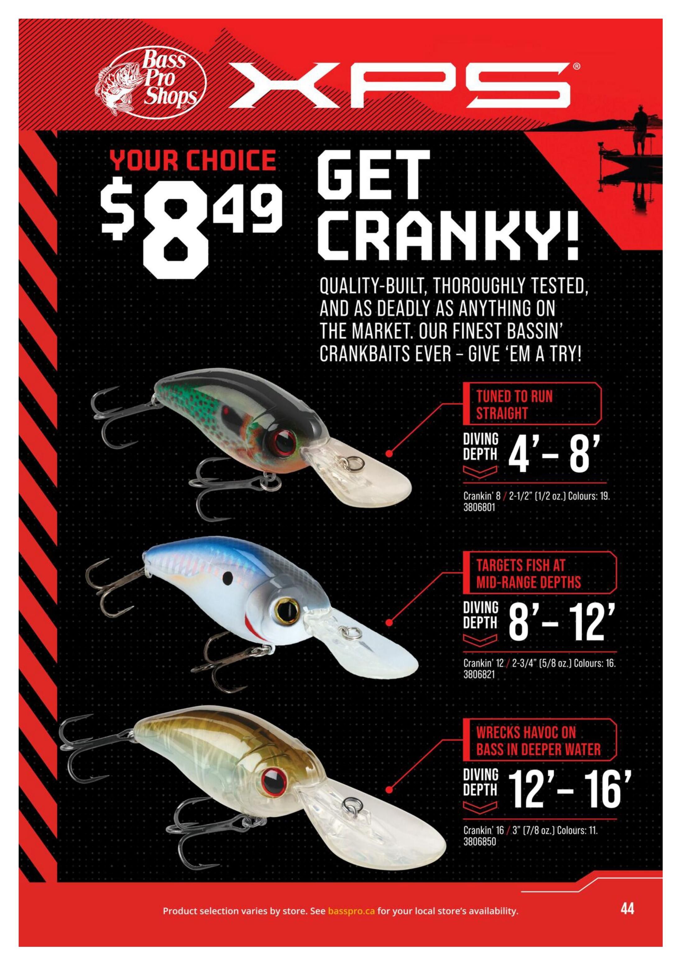 Cabela's 2026 Canada Fishing Master Catalogue July 25 to September 1