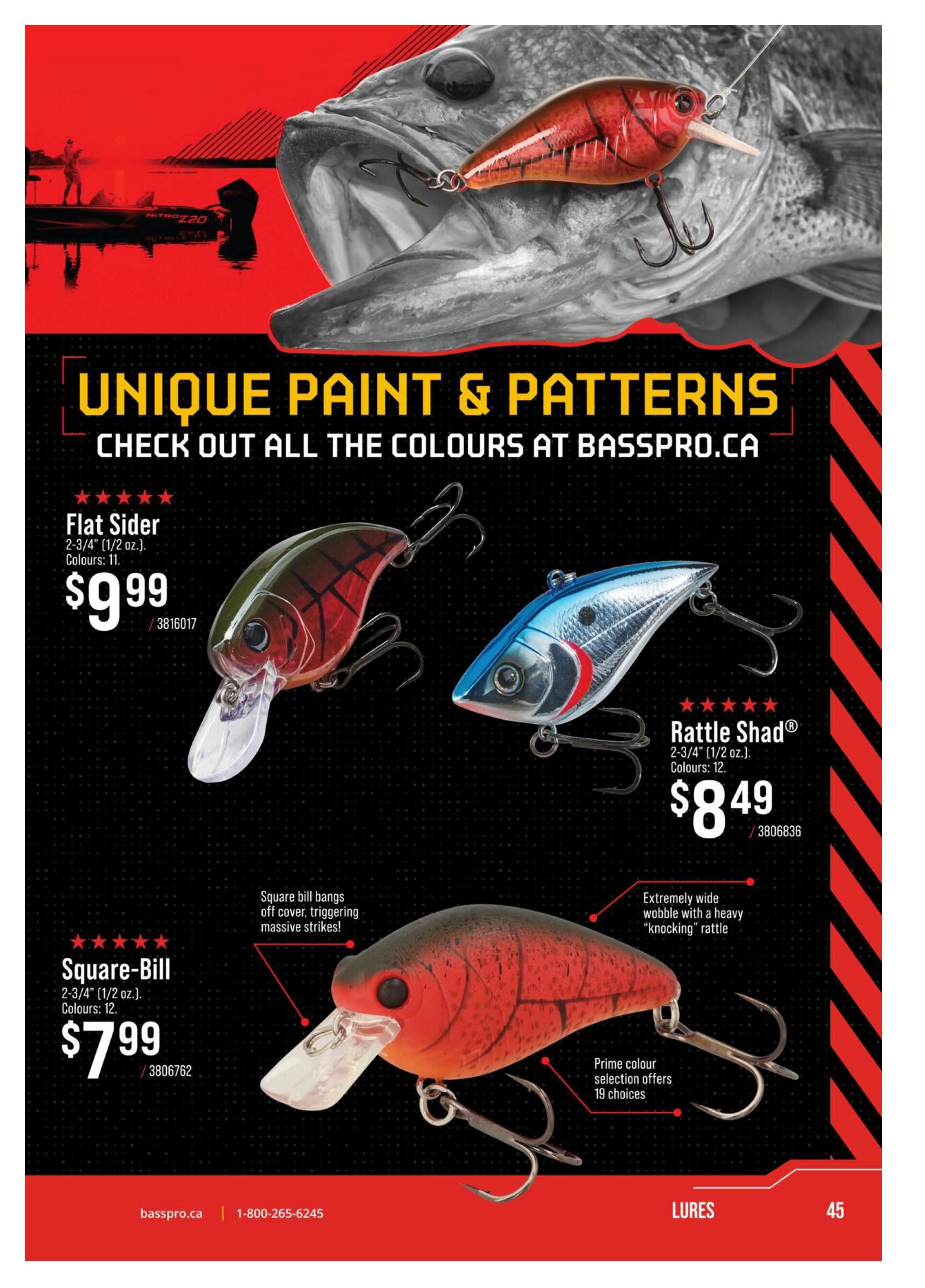 Cabela's 2026 Canada Fishing Master Catalogue July 25 to September 1