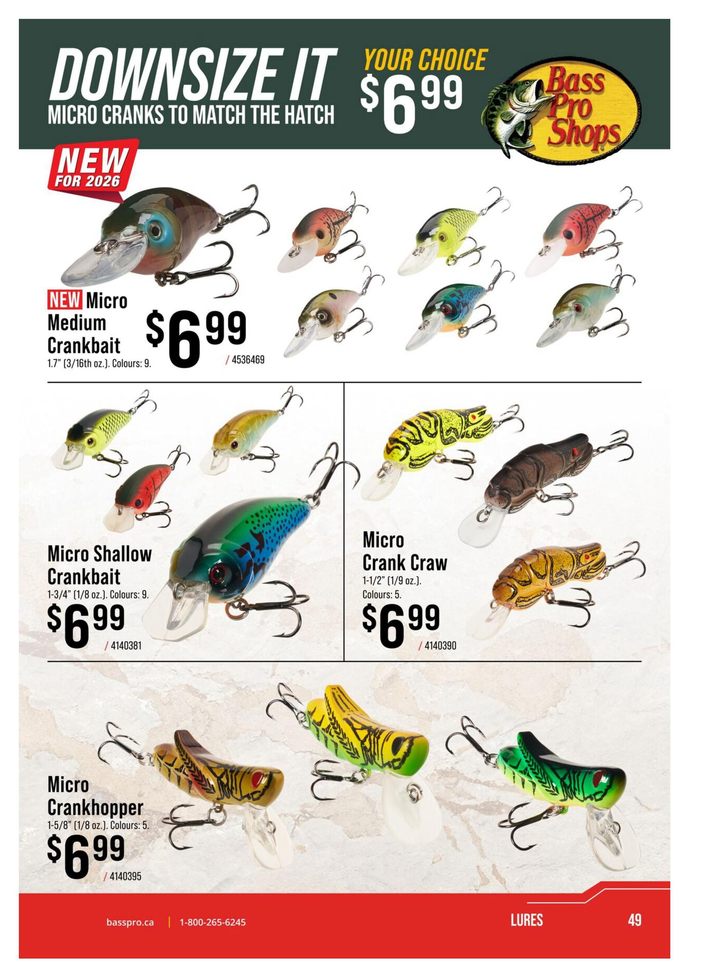 Cabela's 2026 Canada Fishing Master Catalogue July 25 to September 1