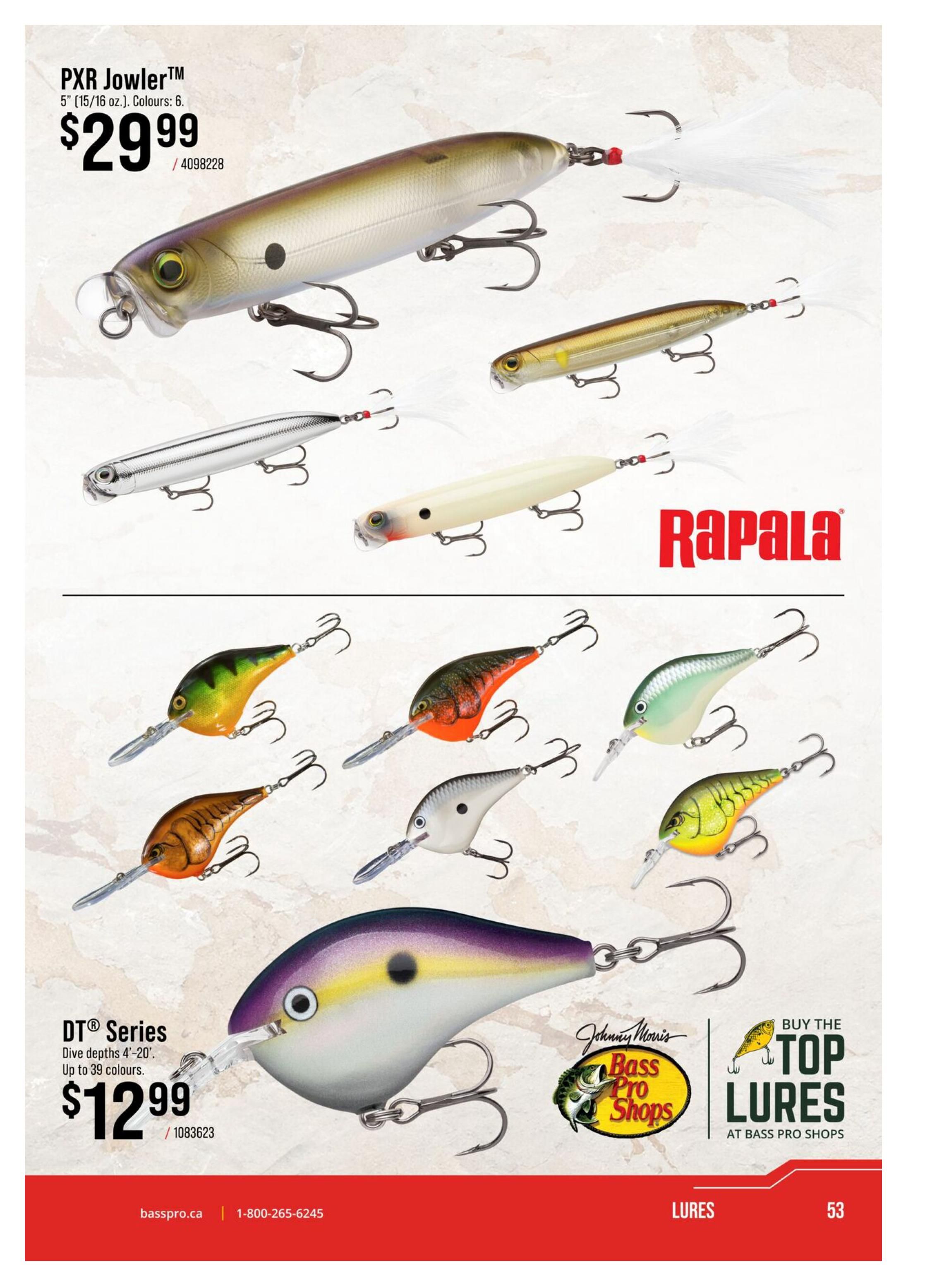 Cabela's 2026 Canada Fishing Master Catalogue July 25 to September 1