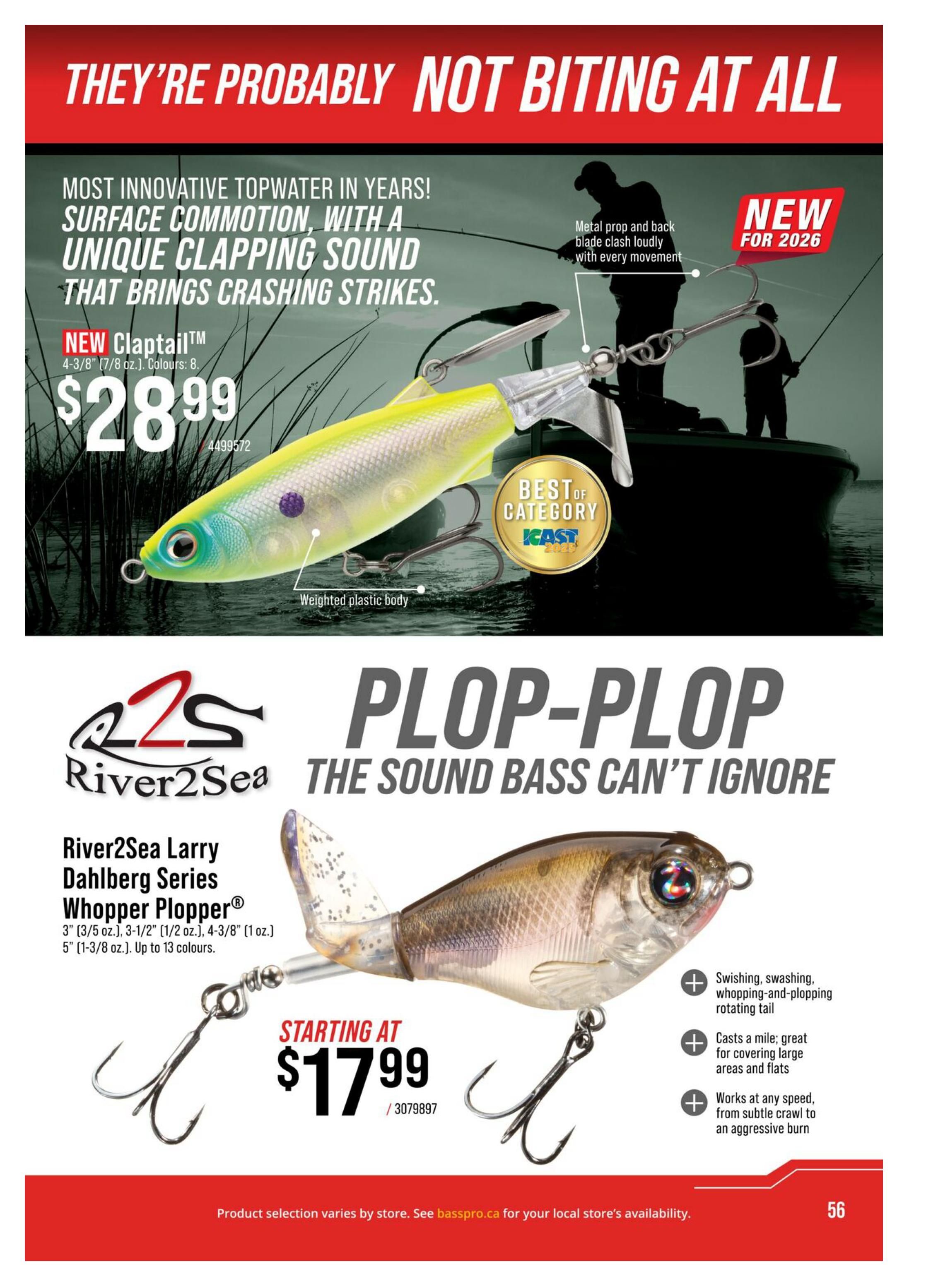 Cabela's 2026 Canada Fishing Master Catalogue July 25 to September 1