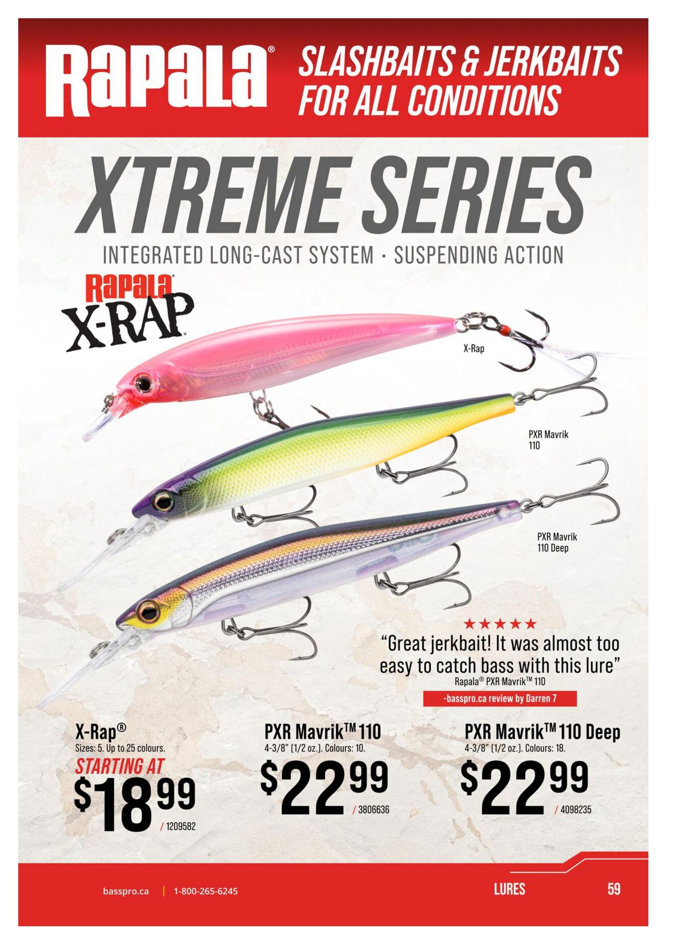 Cabela's 2026 Canada Fishing Master Catalogue July 25 to September 1