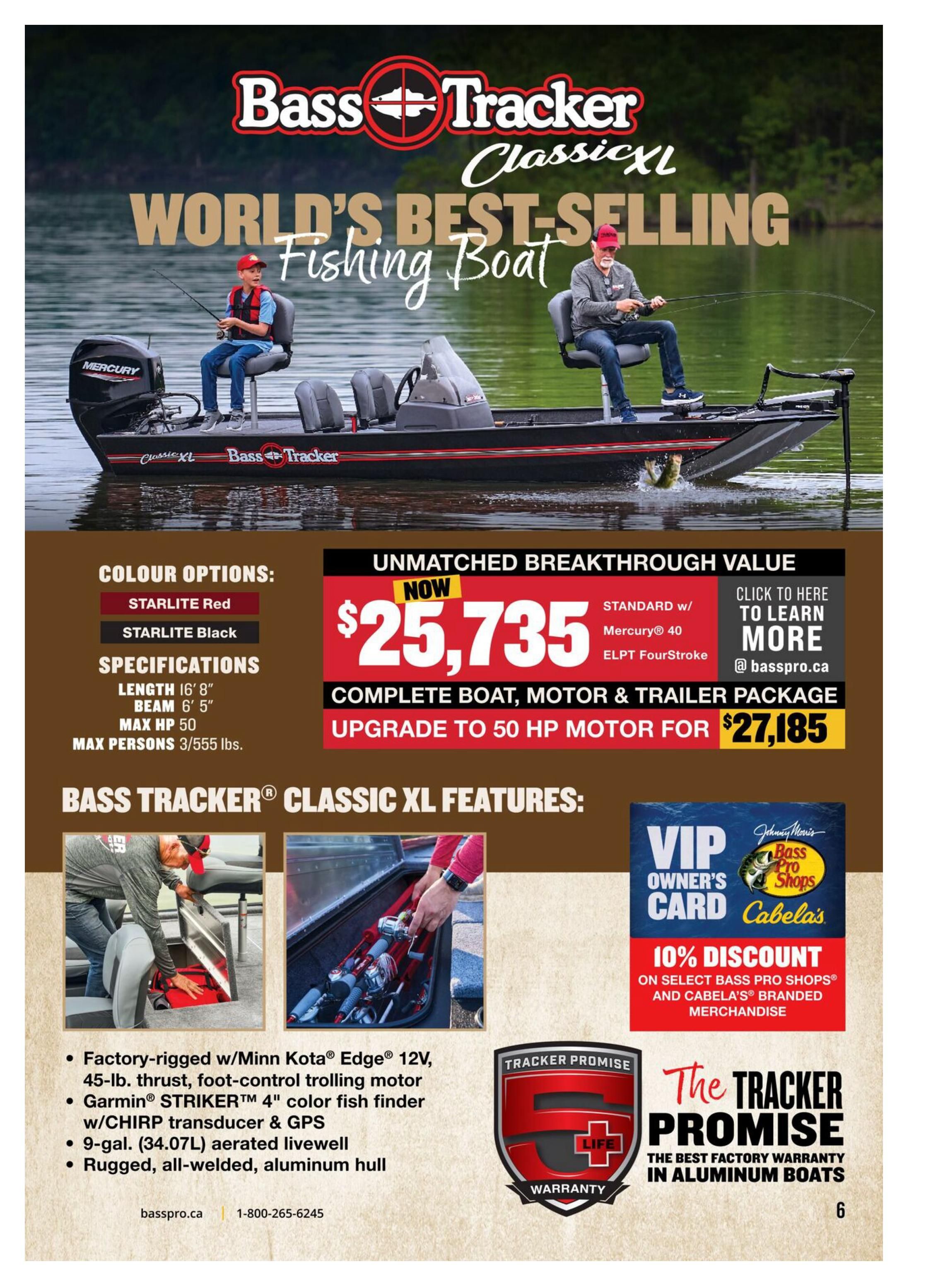 Cabela's 2026 Canada Fishing Master Catalogue July 25 to September 1