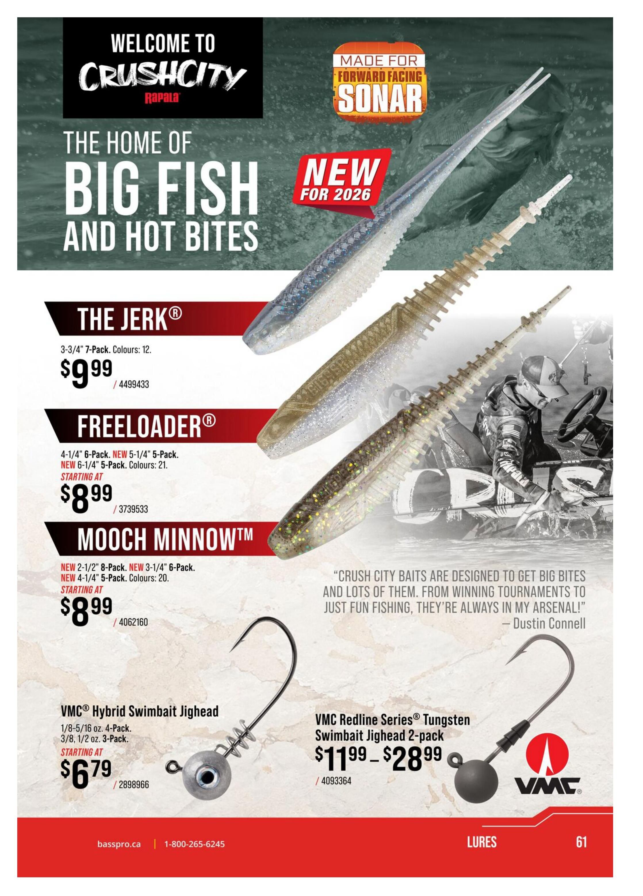 Cabela's 2026 Canada Fishing Master Catalogue July 25 to September 1