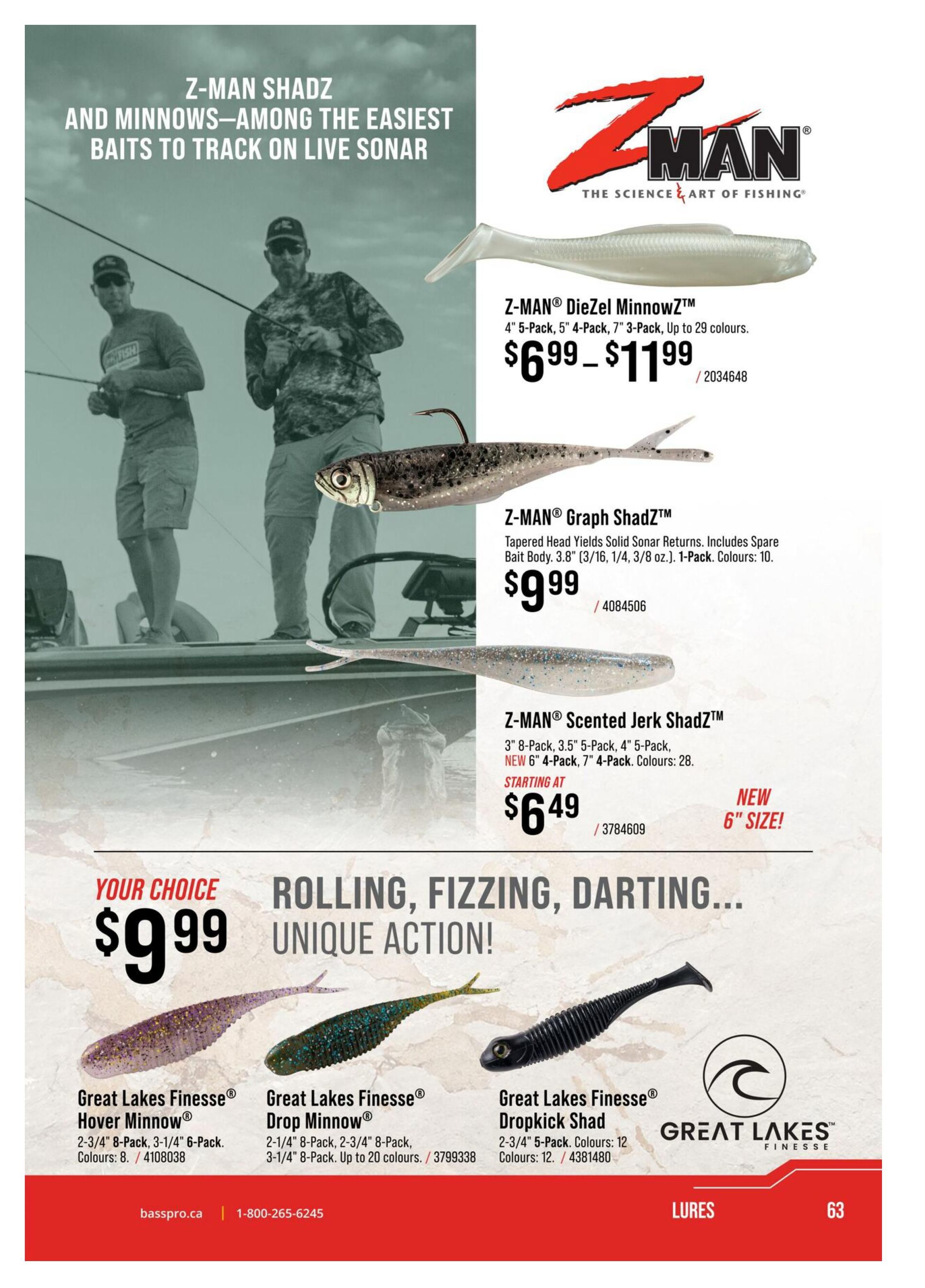 Cabela's 2026 Canada Fishing Master Catalogue July 25 to September 1