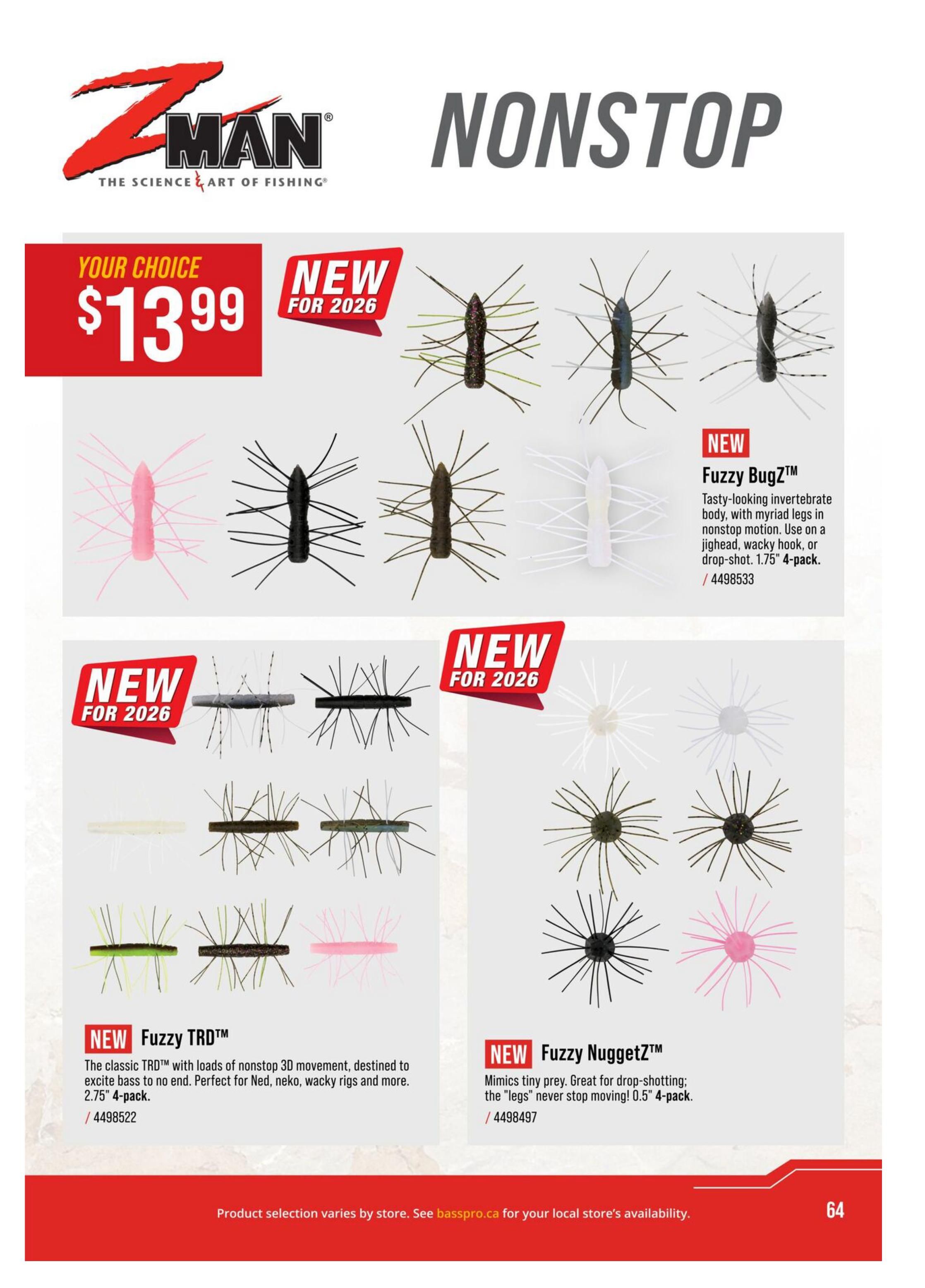 Cabela's 2026 Canada Fishing Master Catalogue July 25 to September 1