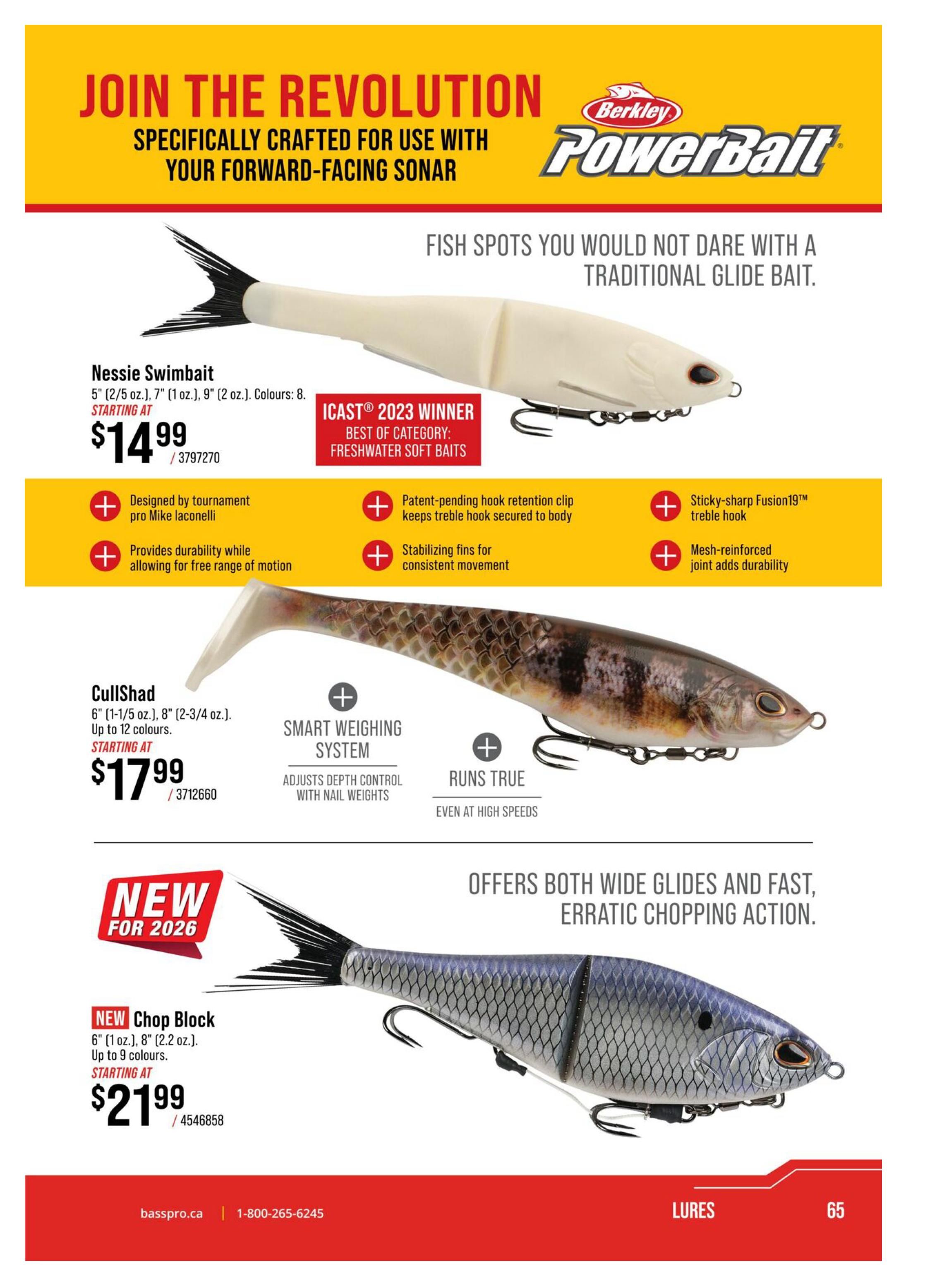 Cabela's 2026 Canada Fishing Master Catalogue July 25 to September 1