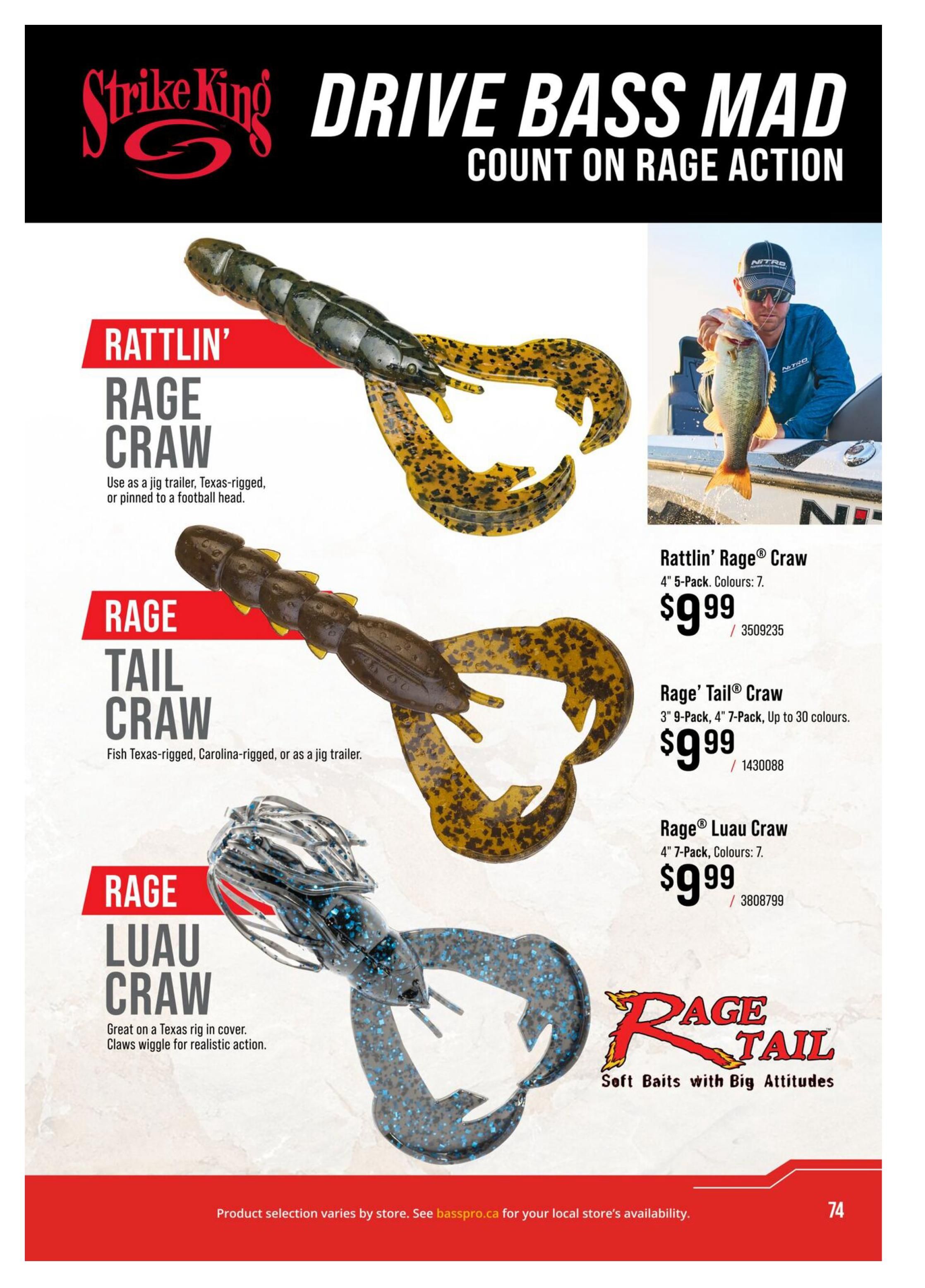 Cabela's 2026 Canada Fishing Master Catalogue July 25 to September 1