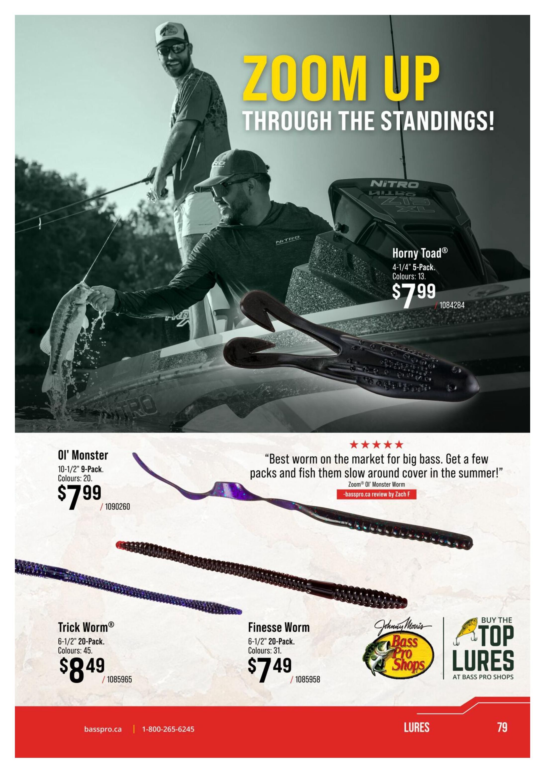 Cabela's 2026 Canada Fishing Master Catalogue July 25 to September 1