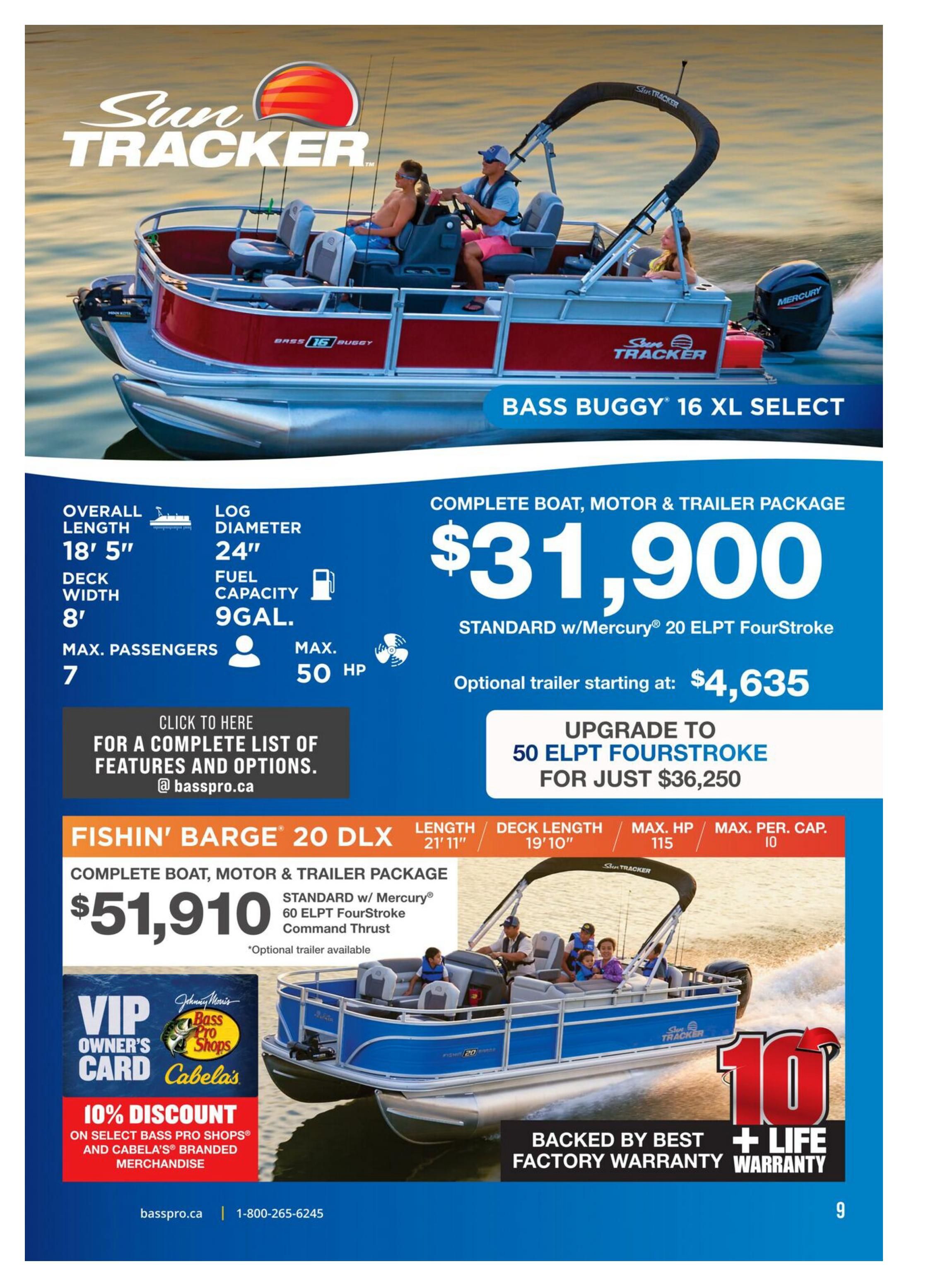 Cabela's 2026 Canada Fishing Master Catalogue July 25 to September 1