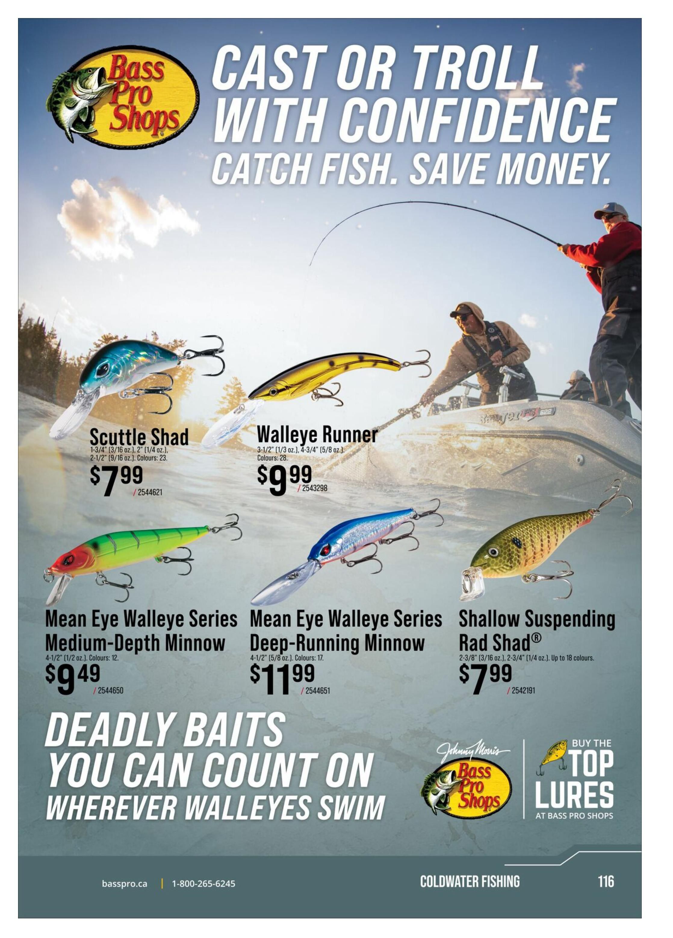 Bass Pro Shops 2026 Canada Fishing Master Catalogue July 25 to September 1