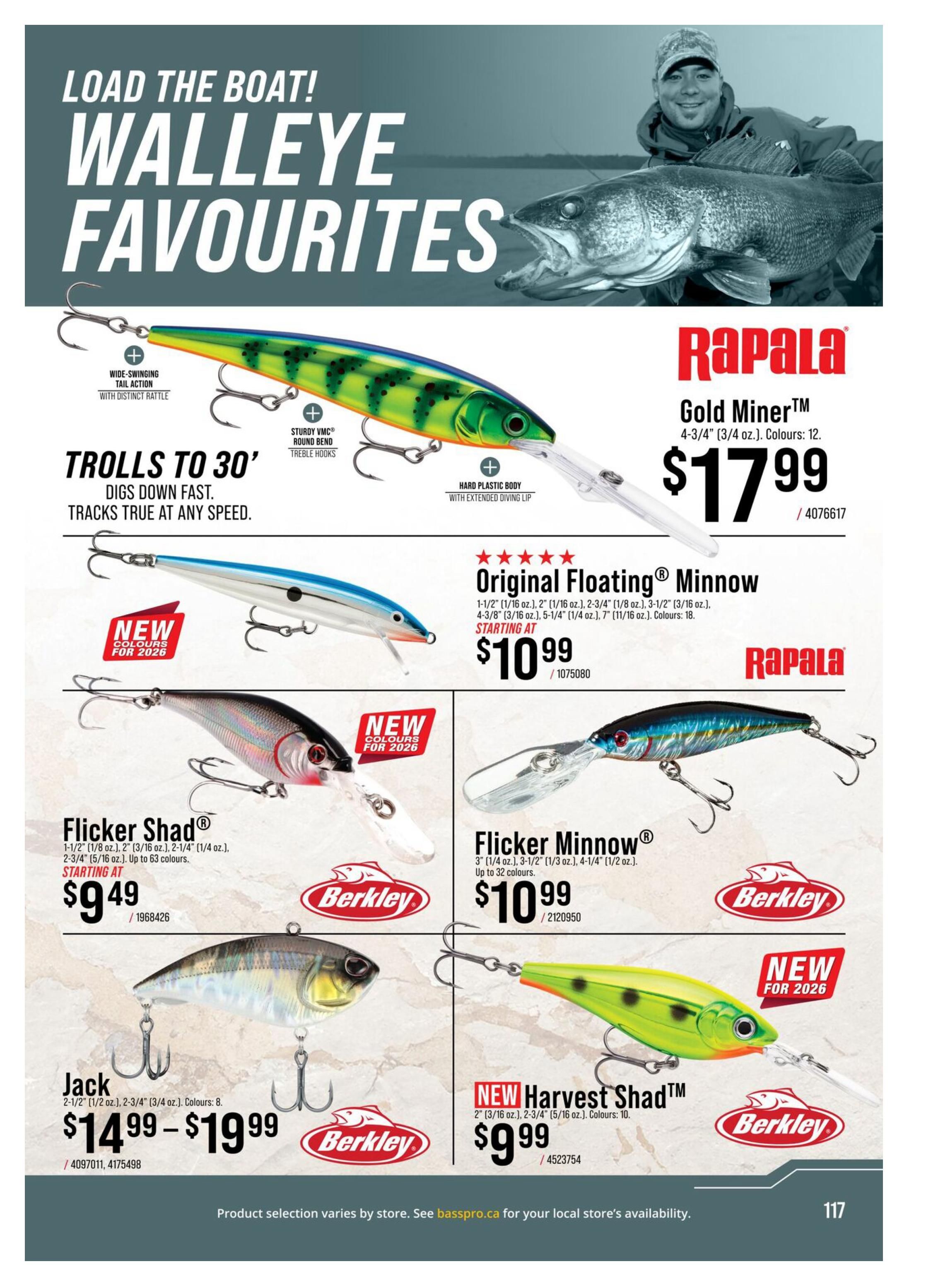 Bass Pro Shops 2026 Canada Fishing Master Catalogue July 25 to September 1