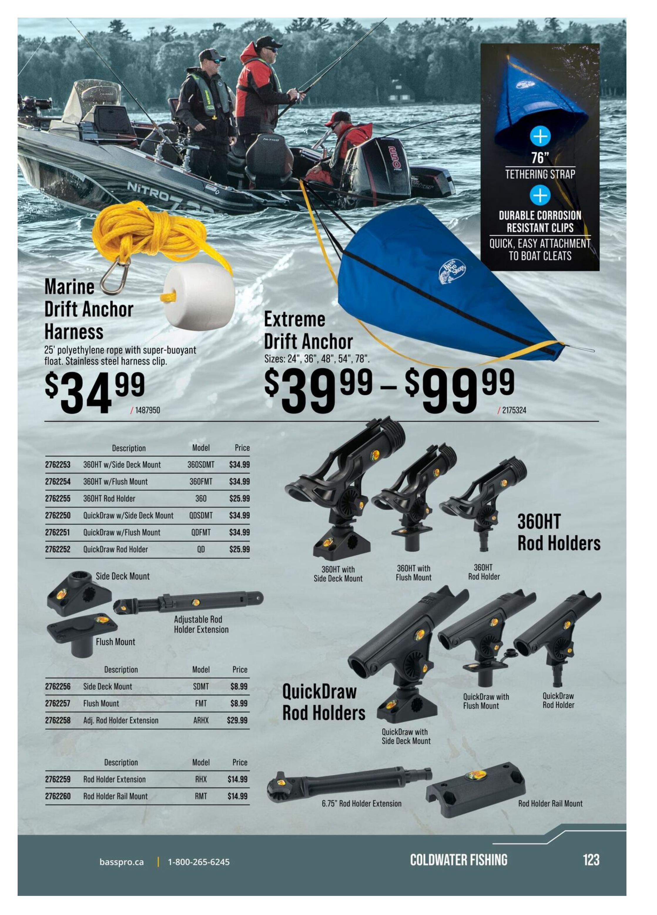 Bass Pro Shops 2026 Canada Fishing Master Catalogue July 25 to September 1