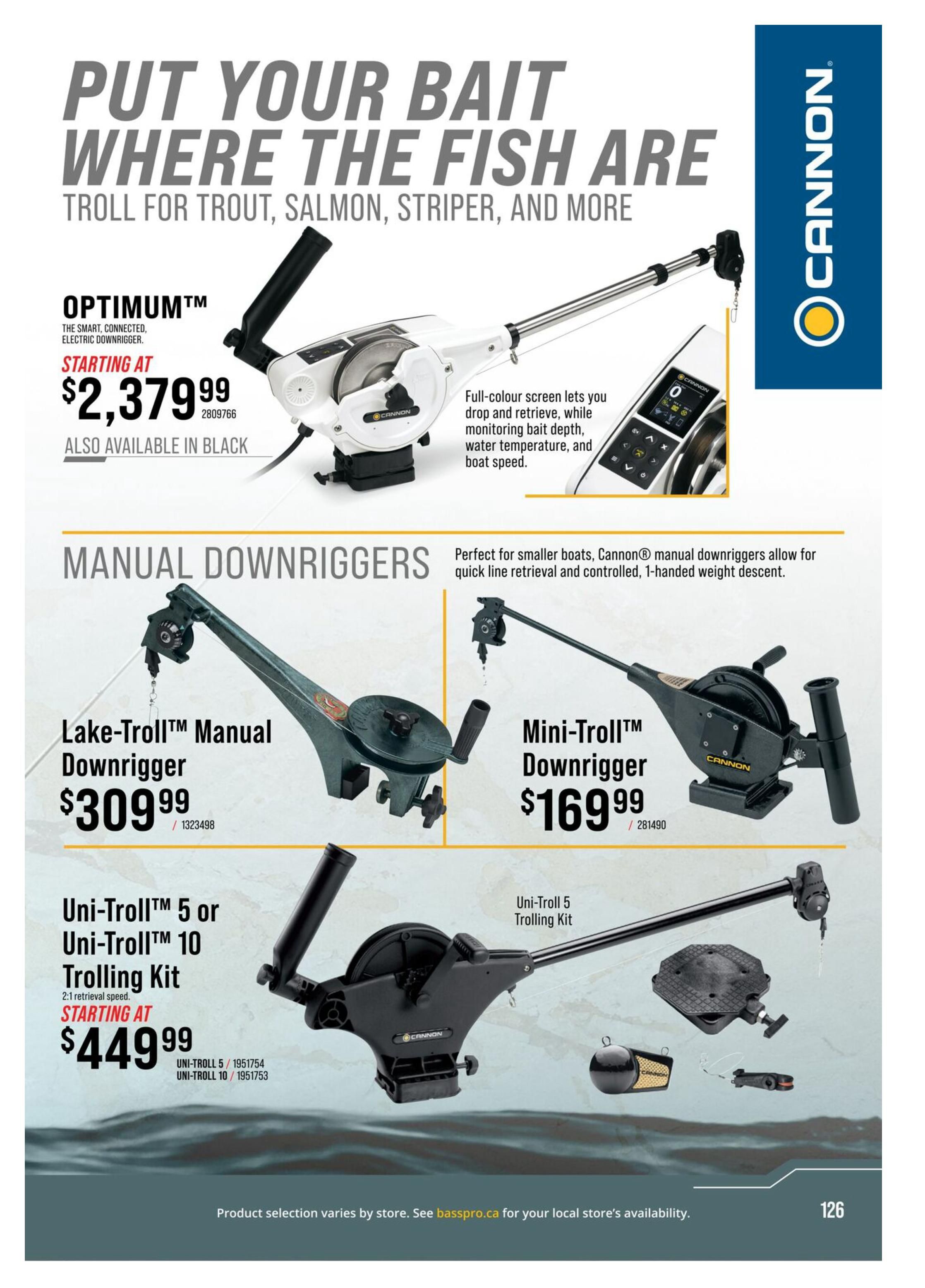 Bass Pro Shops 2026 Canada Fishing Master Catalogue July 25 to September 1
