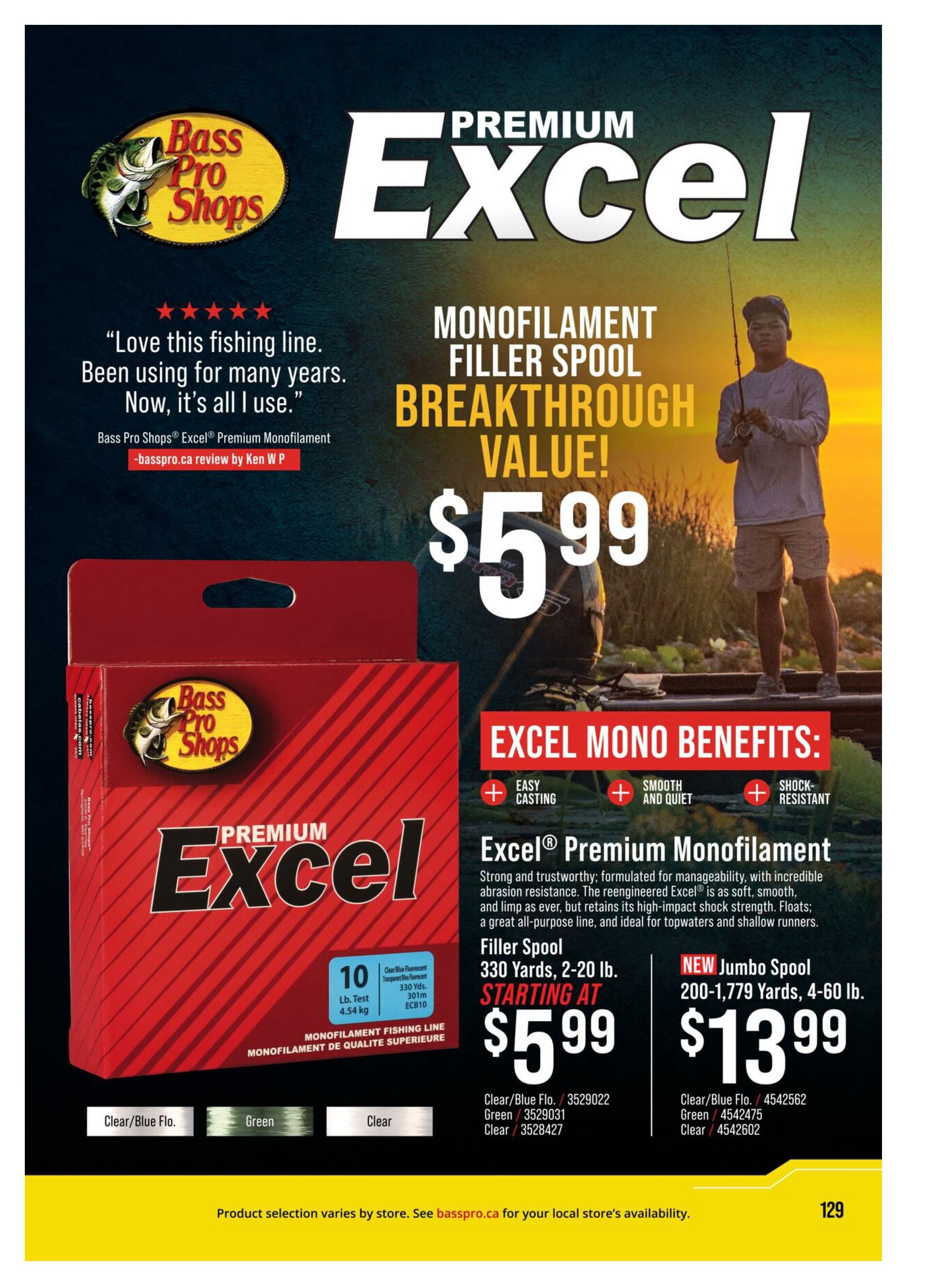 Bass Pro Shops 2026 Canada Fishing Master Catalogue July 25 to September 1