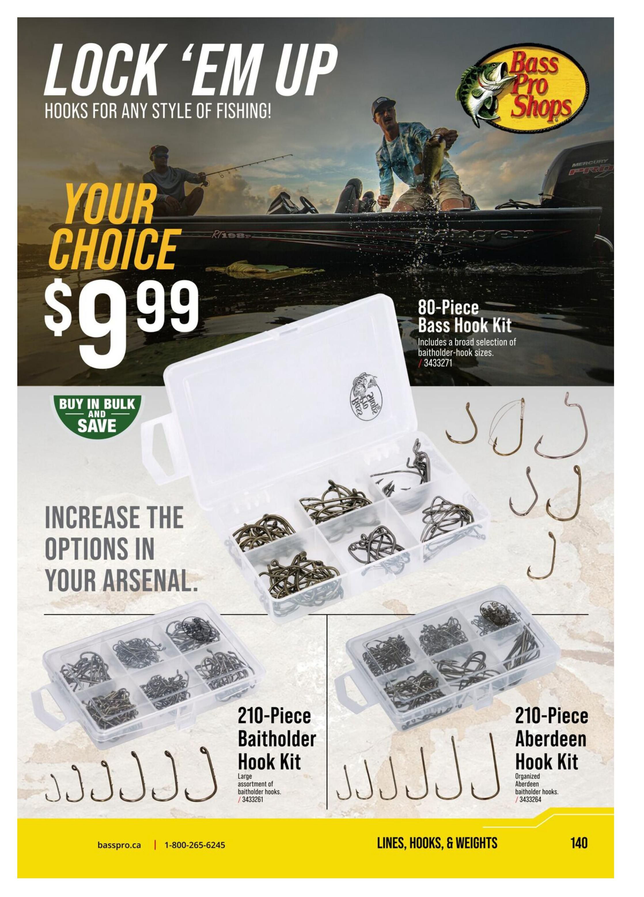 Bass Pro Shops 2026 Canada Fishing Master Catalogue July 25 to September 1